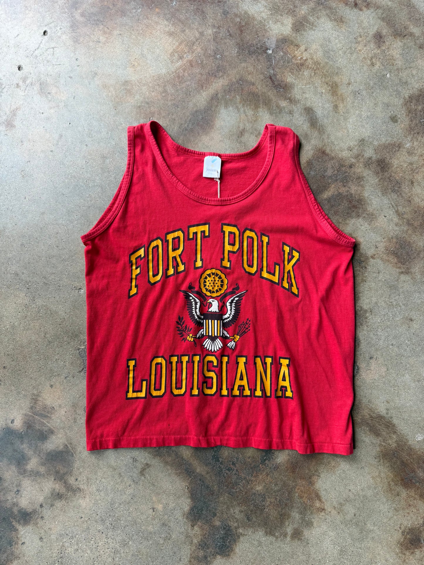 Vintage Josten’s Fort Polk Louisiana Tank | Medium
