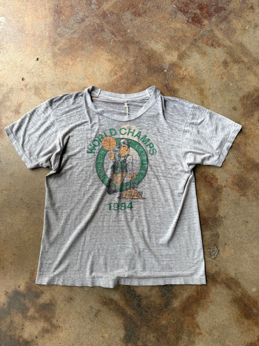 1984 Boston Celtics World Champs Tee | Large