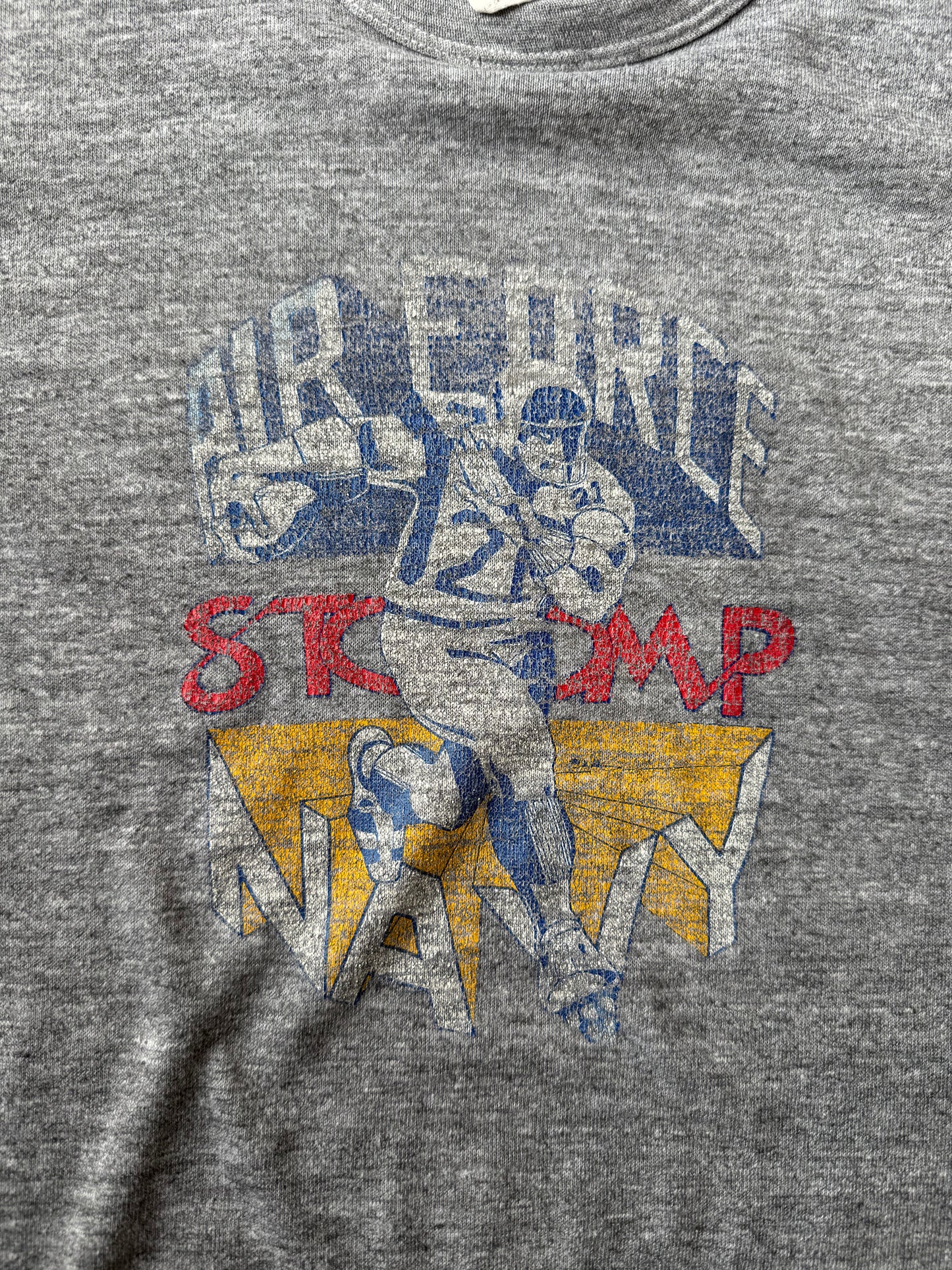 1970’s-80’s Russell Athletics Air Force VS. Navy Tee | Medium