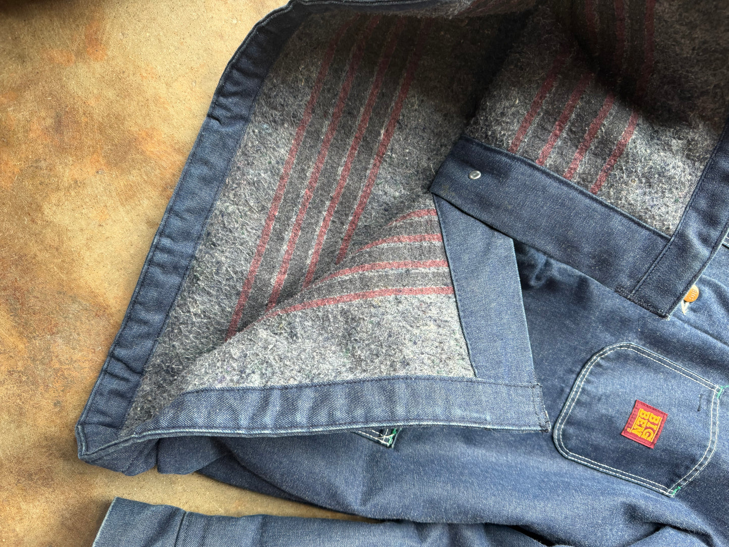 1970’s Big Ben Blanket Chore Coat | 42L