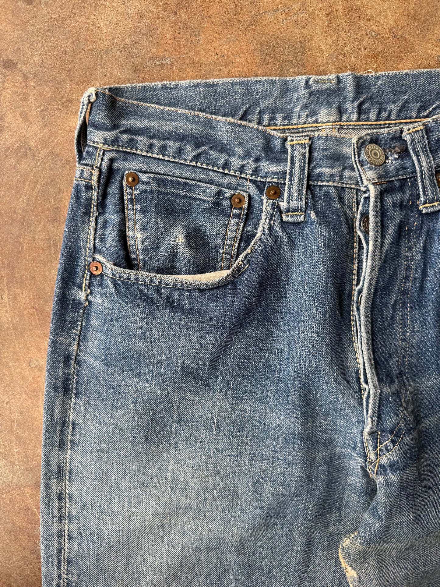 Early 1950’s Levi’s 501 Denim | 28X29
