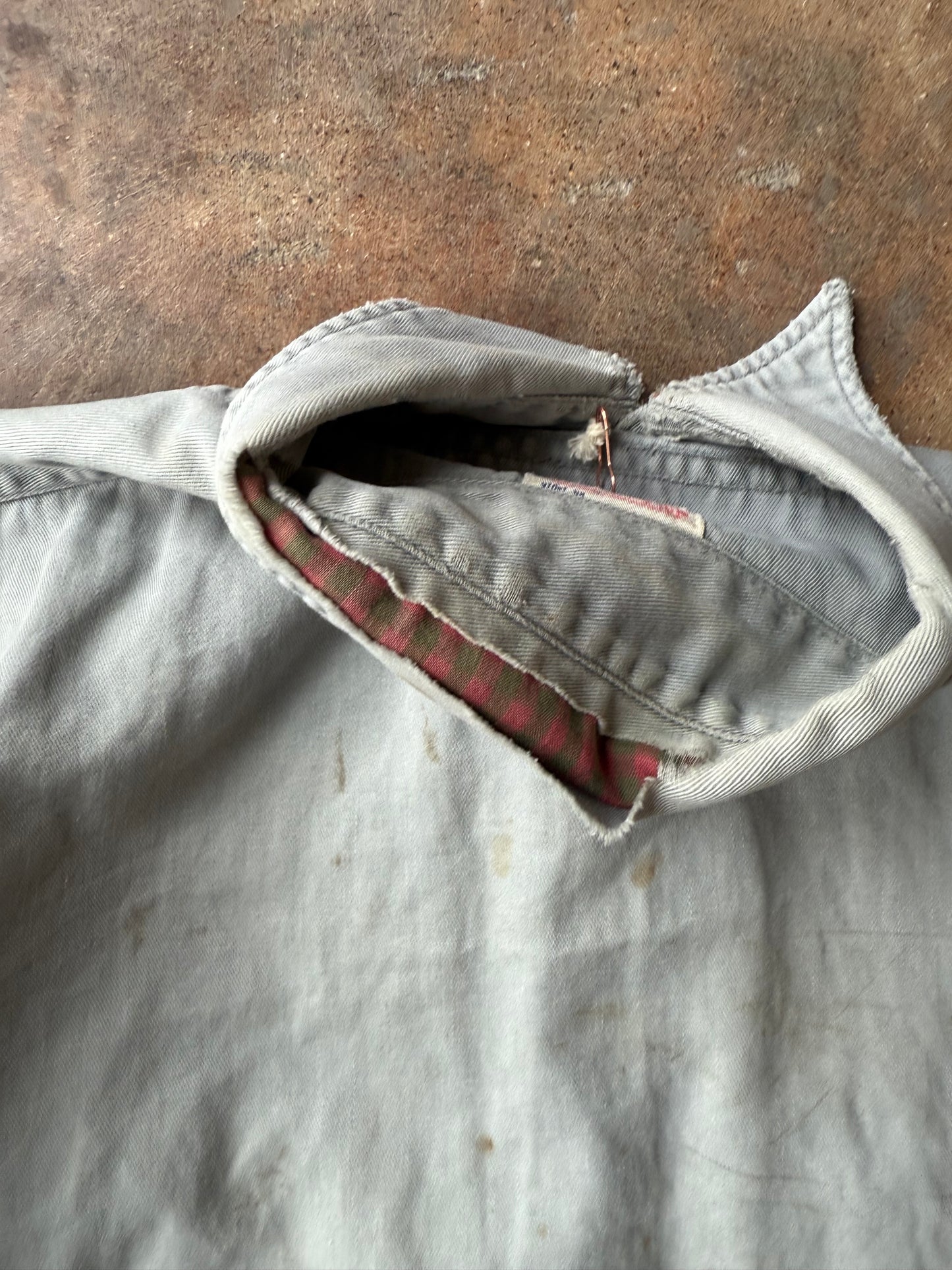 1940’s Ole Honesty Twill Work Shirt | Small