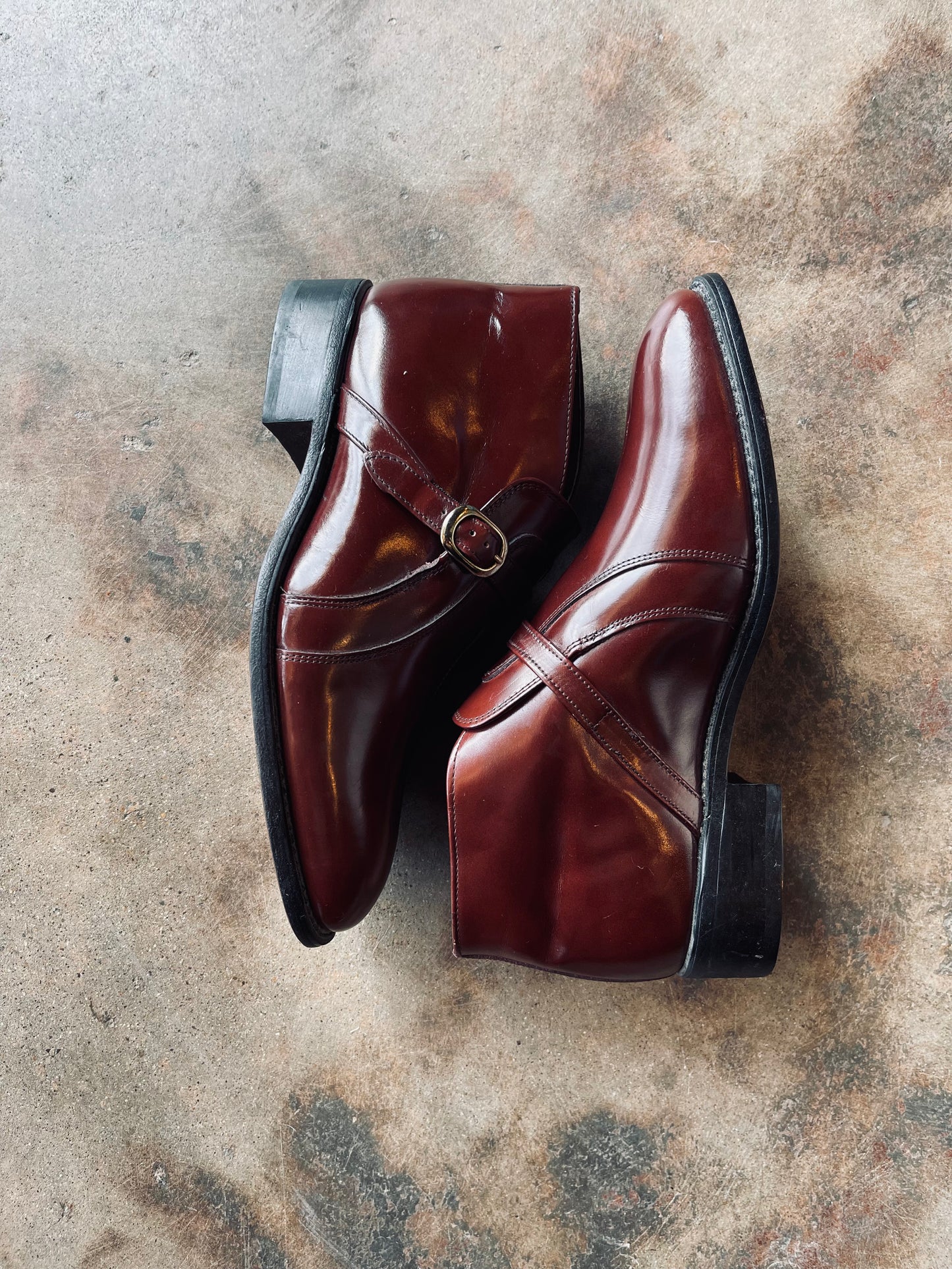 1970s Sears Monk Strap Boot | 9