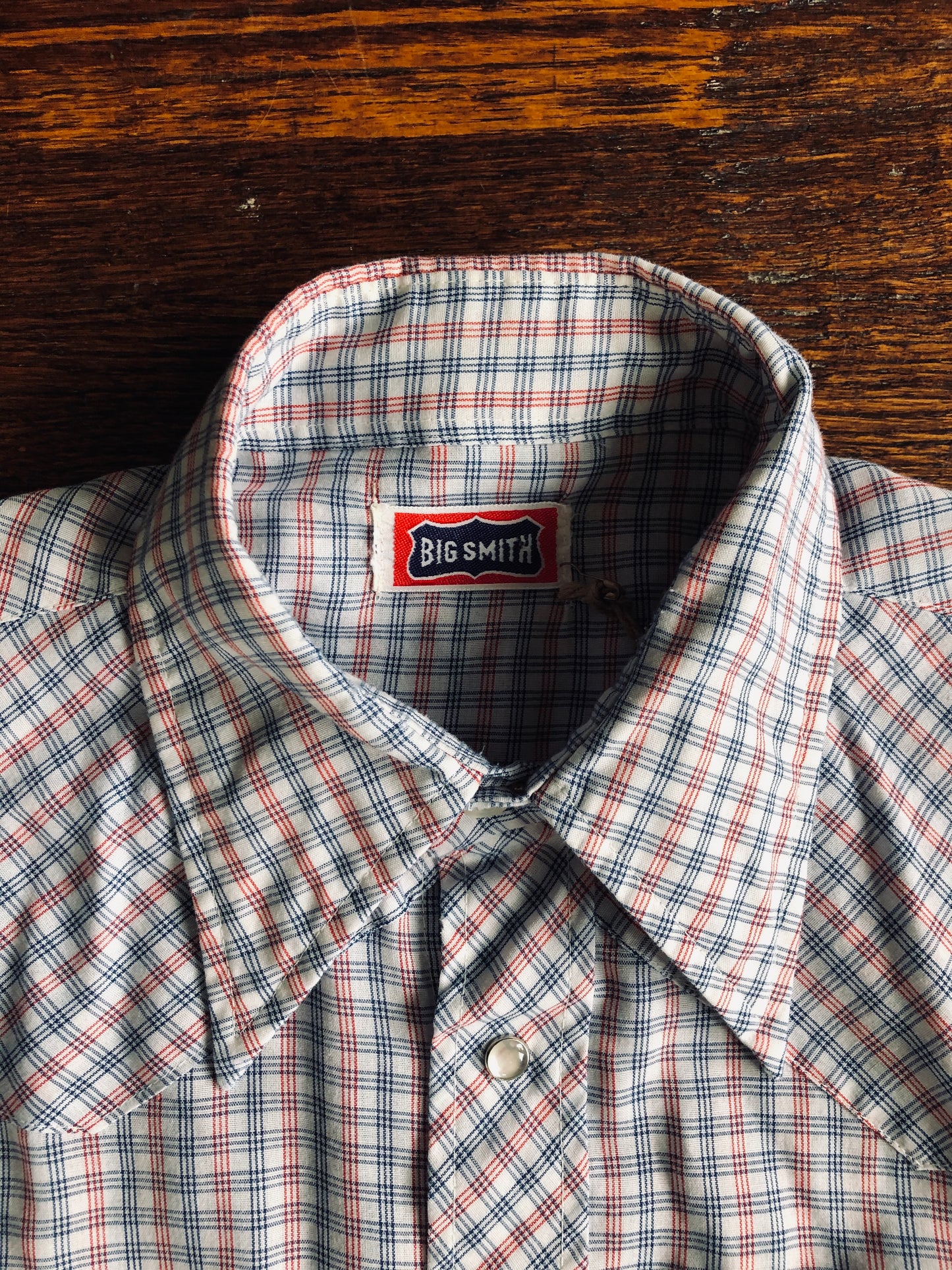 1970’s Big Smith Pearl Snap Western Shirt