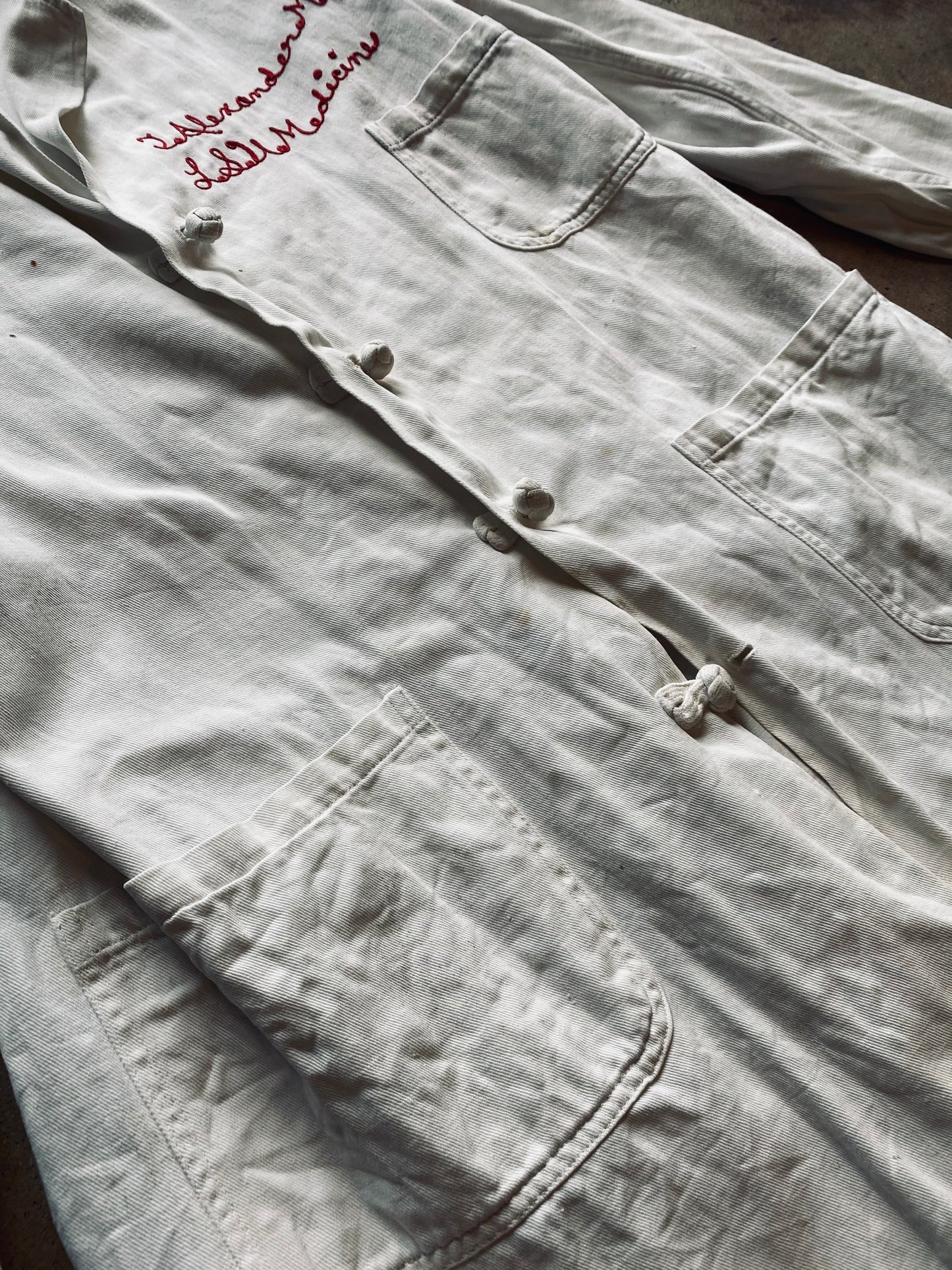 1930s Dr. J. Alexander MD Lab Coat