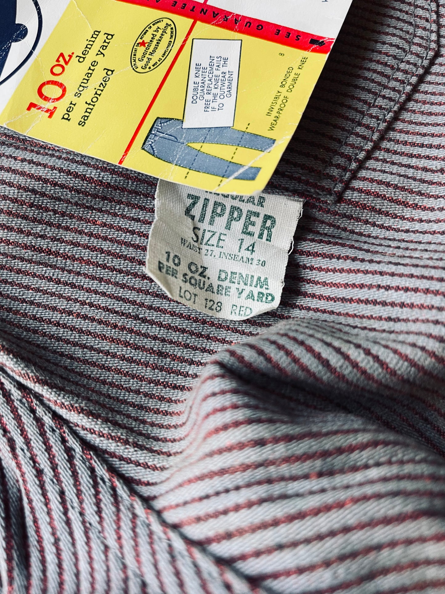 1960’s Blue Bell Dub-L-Nee Trousers | 26X30