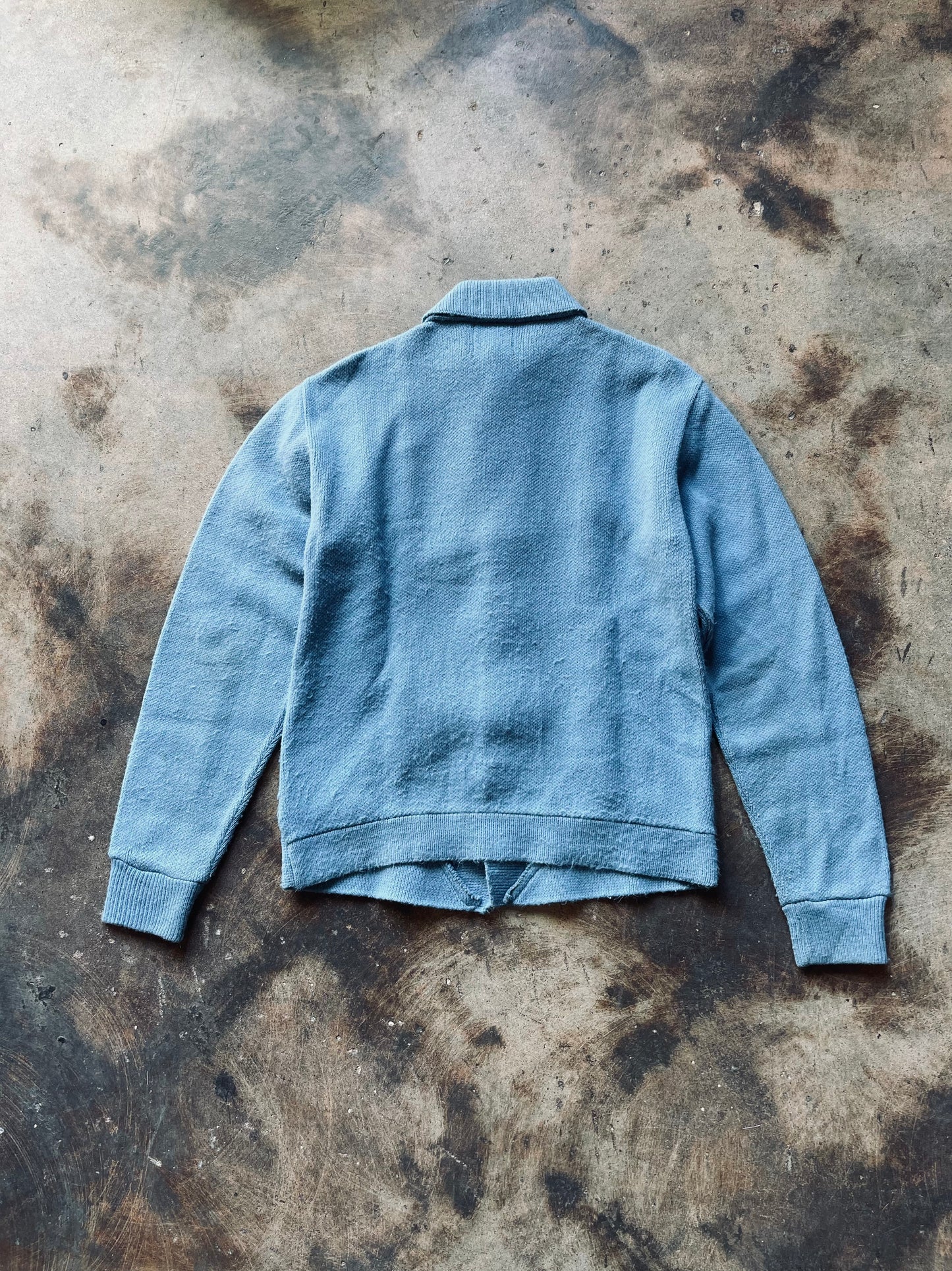 1960’s Brent Knit Polo Cardigan | Medium