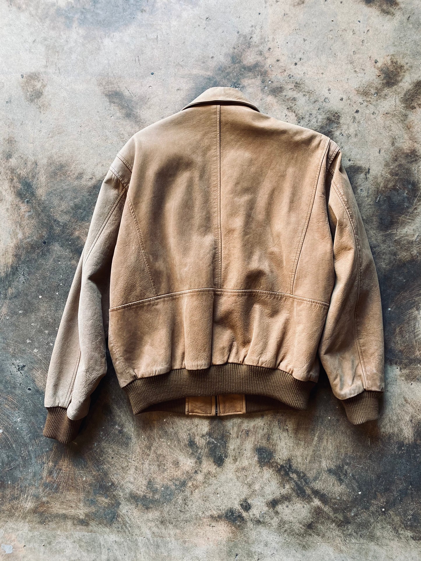 1990s Mixed Blues Bomber Jacket