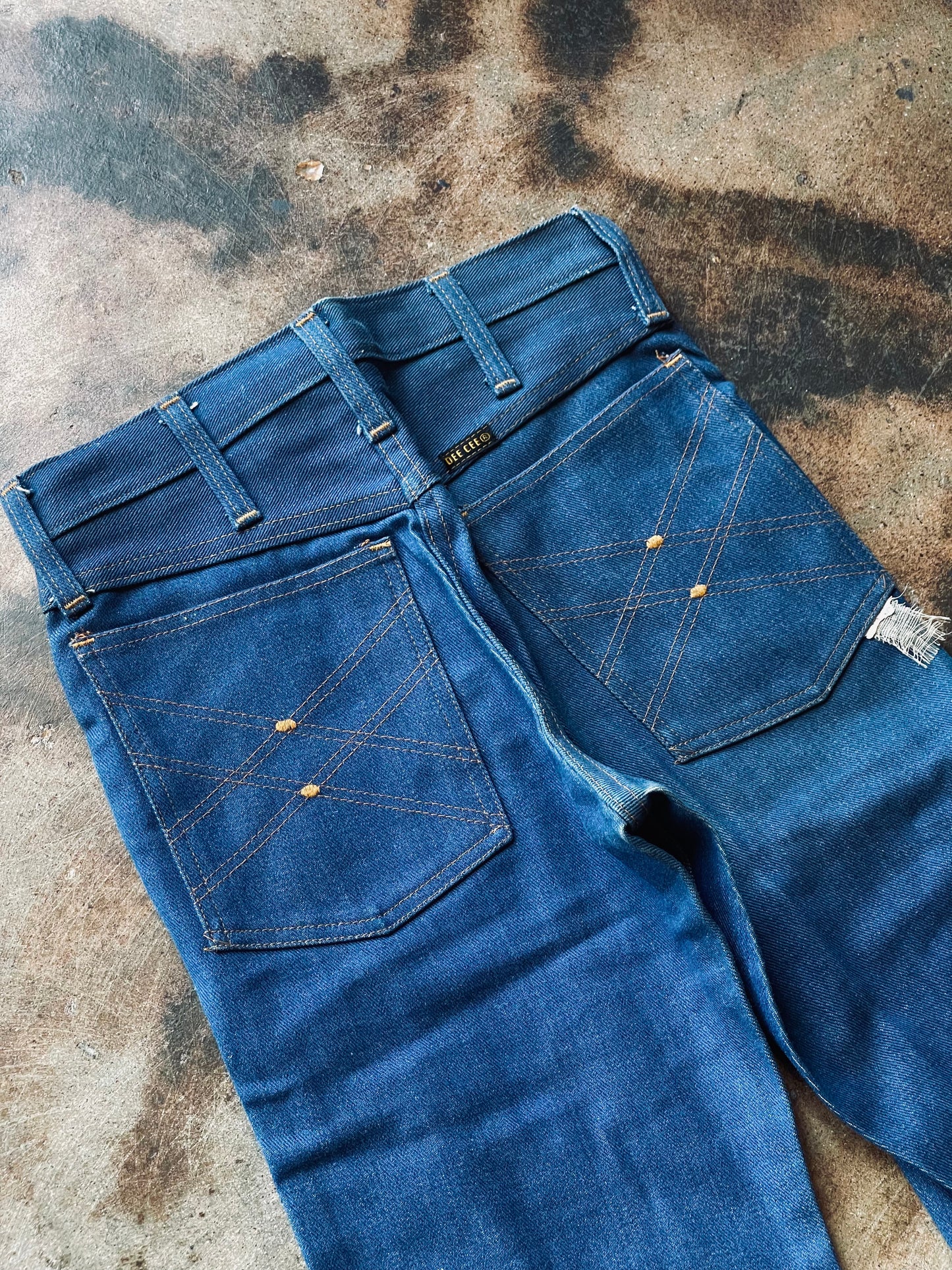 1970’s Dee Cee Flare Denim | 26X33