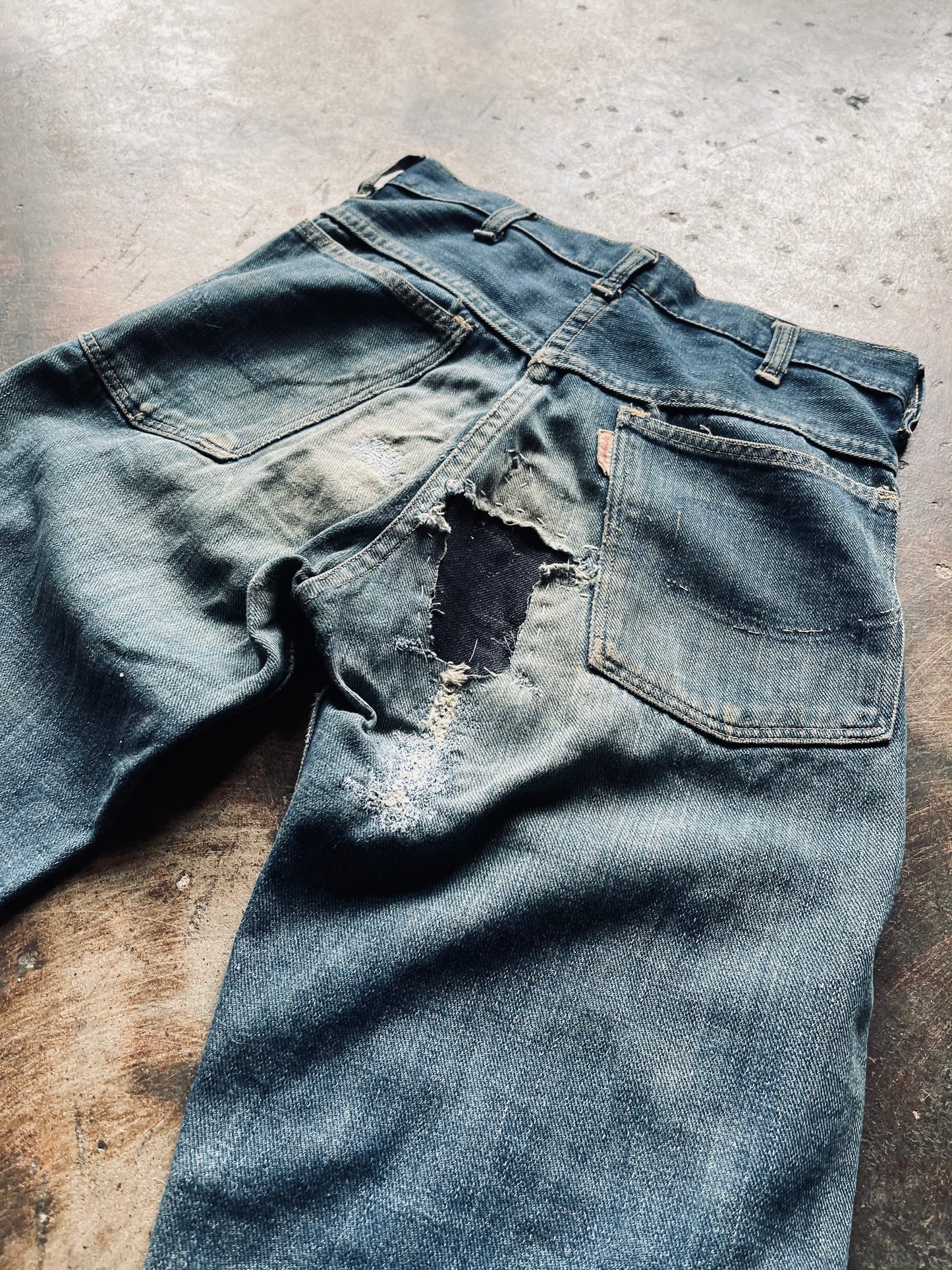 1940s/50s Cowhide Brand Selvedge Denim