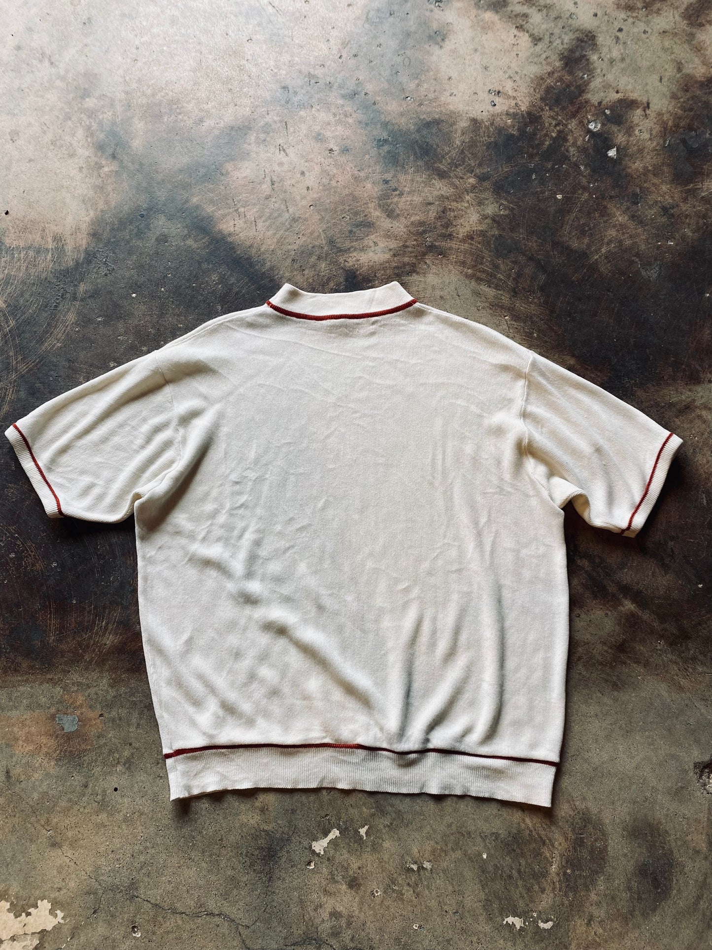 1960s Knit Short Sleeve Sweater