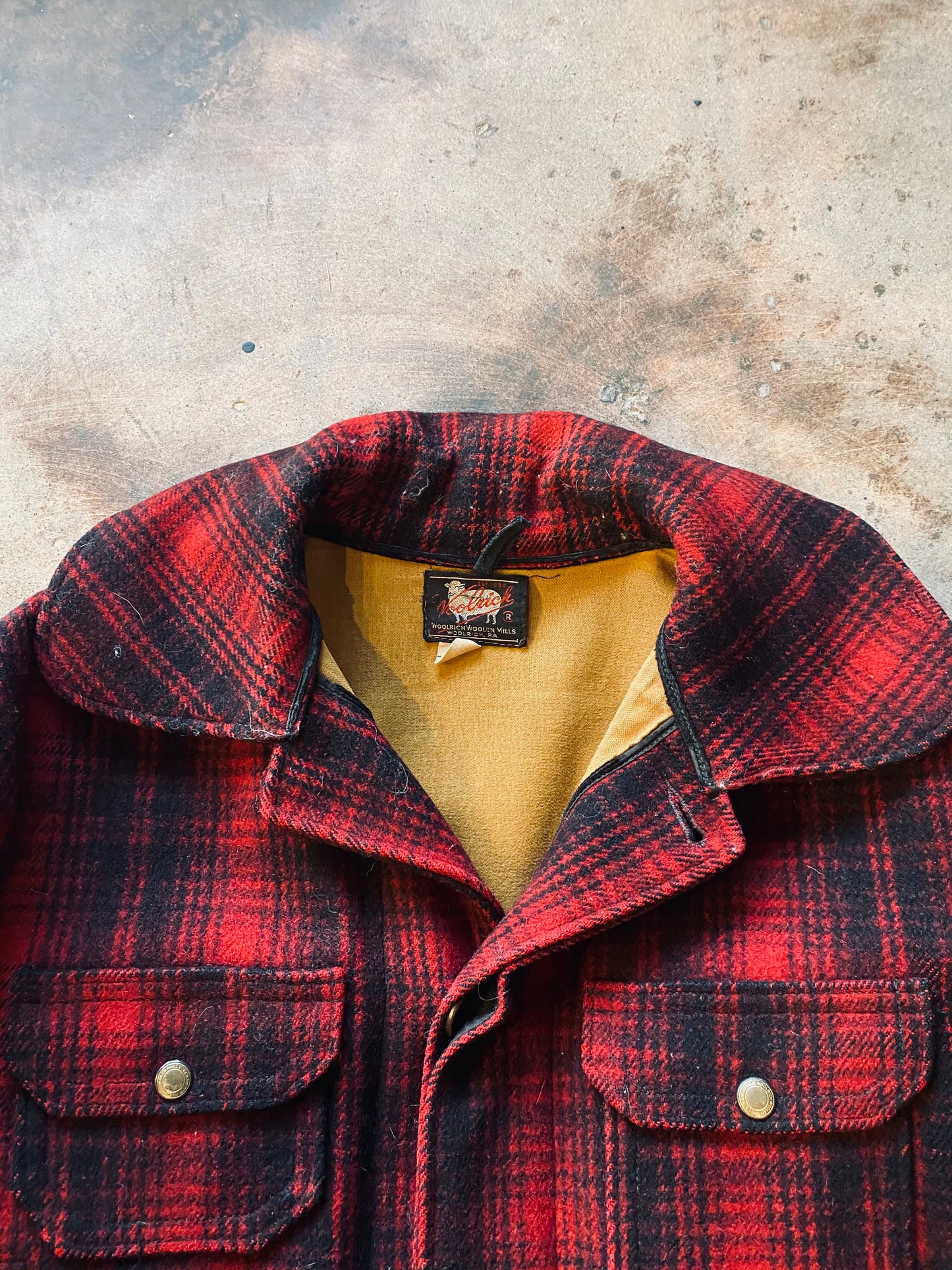 1950’s-60s Woolrich Mackinaw Hunting Coat | 38R