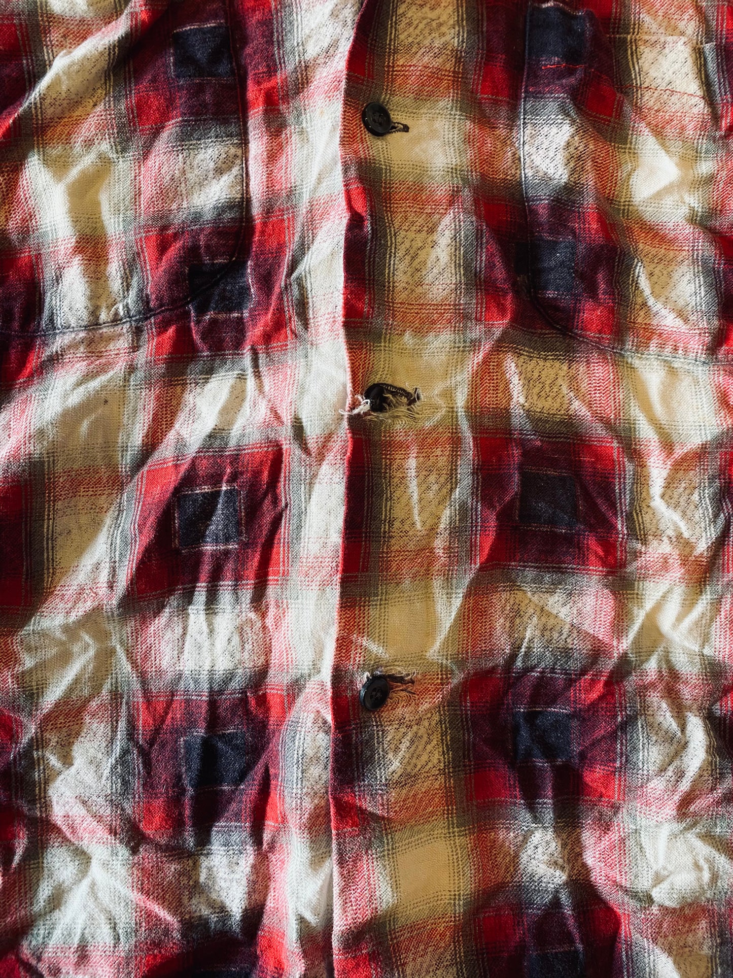 1940s-50s Sears Flannel Shirt