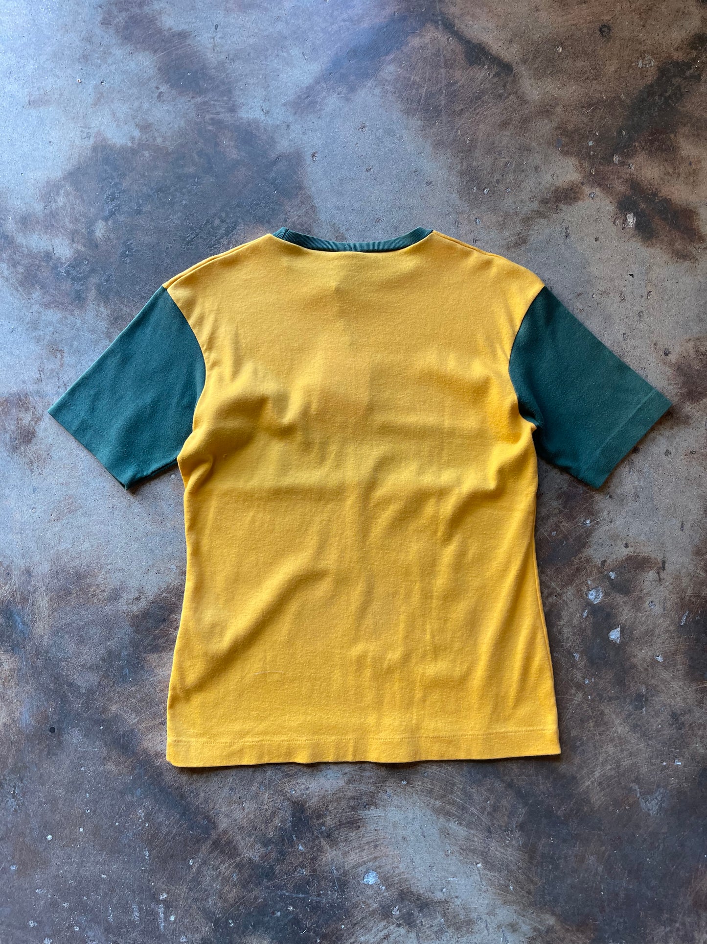 1970’s Bike Stuff Color Blocked Tee | Medium