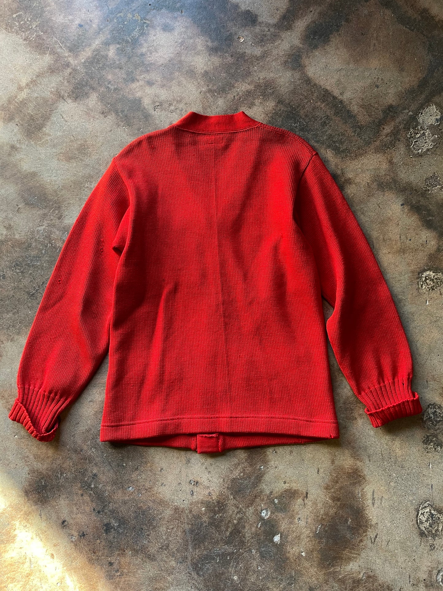 1930’s Sand Knit “N” Letterman Cardigan | Medium