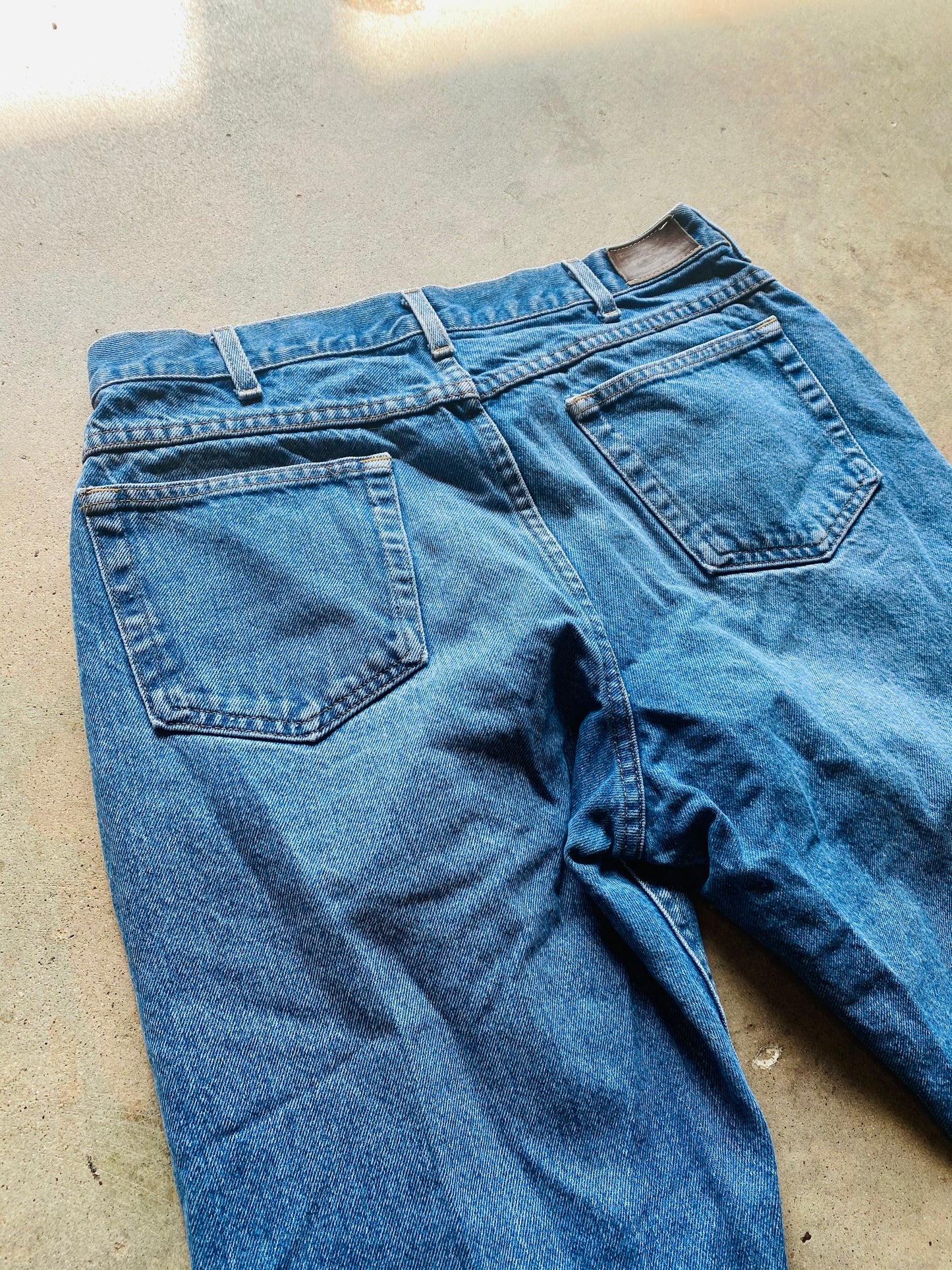 1990s L.L. Bean Double L Classic Fit Denim | 32S