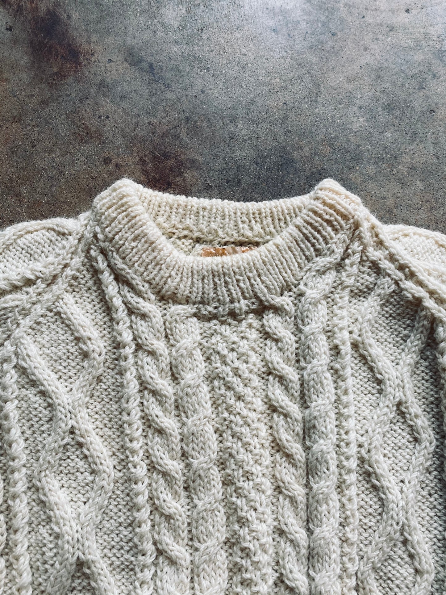 1970s Horndon Cable Knit Sweater