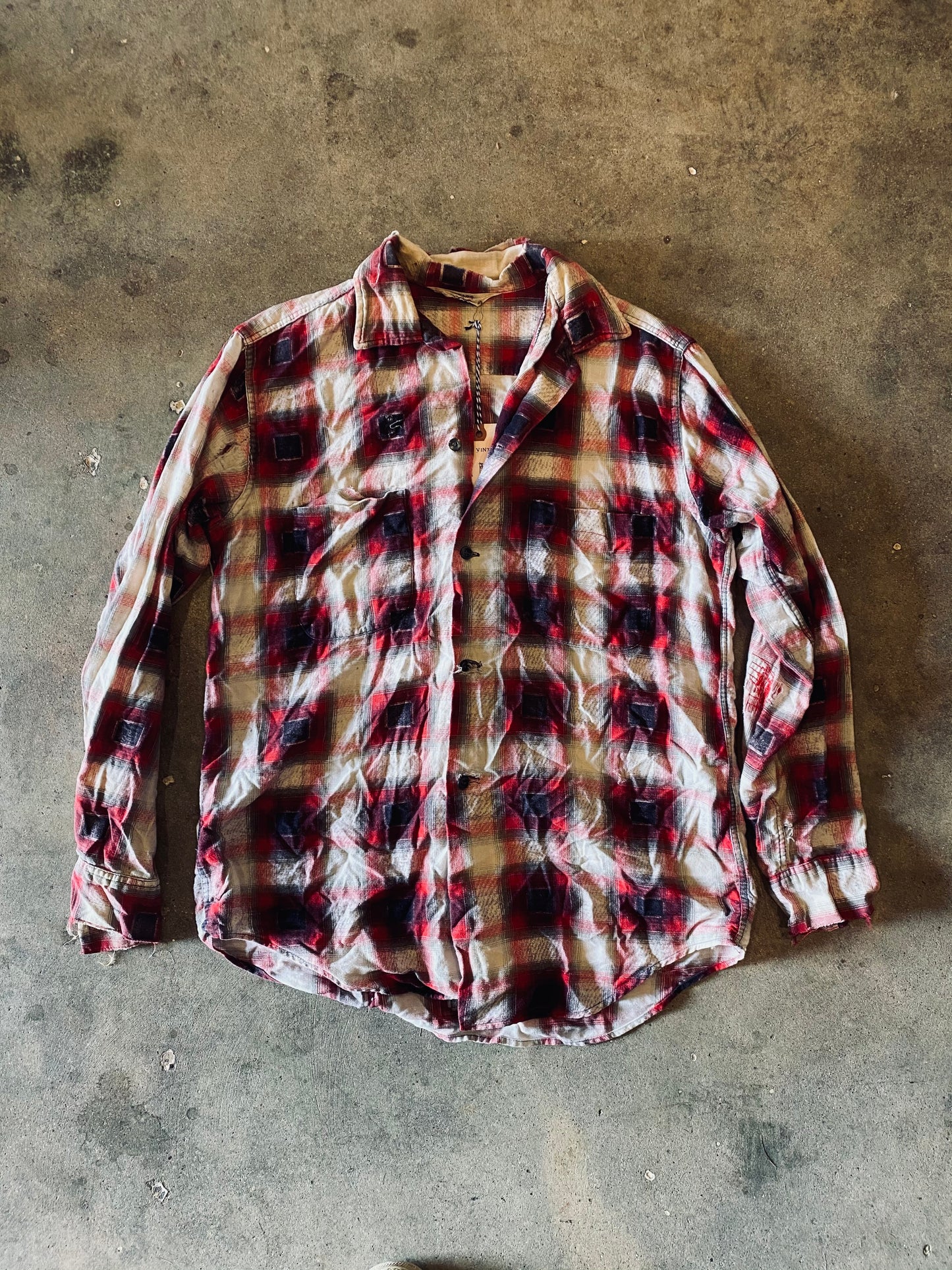 1940s-50s Sears Flannel Shirt
