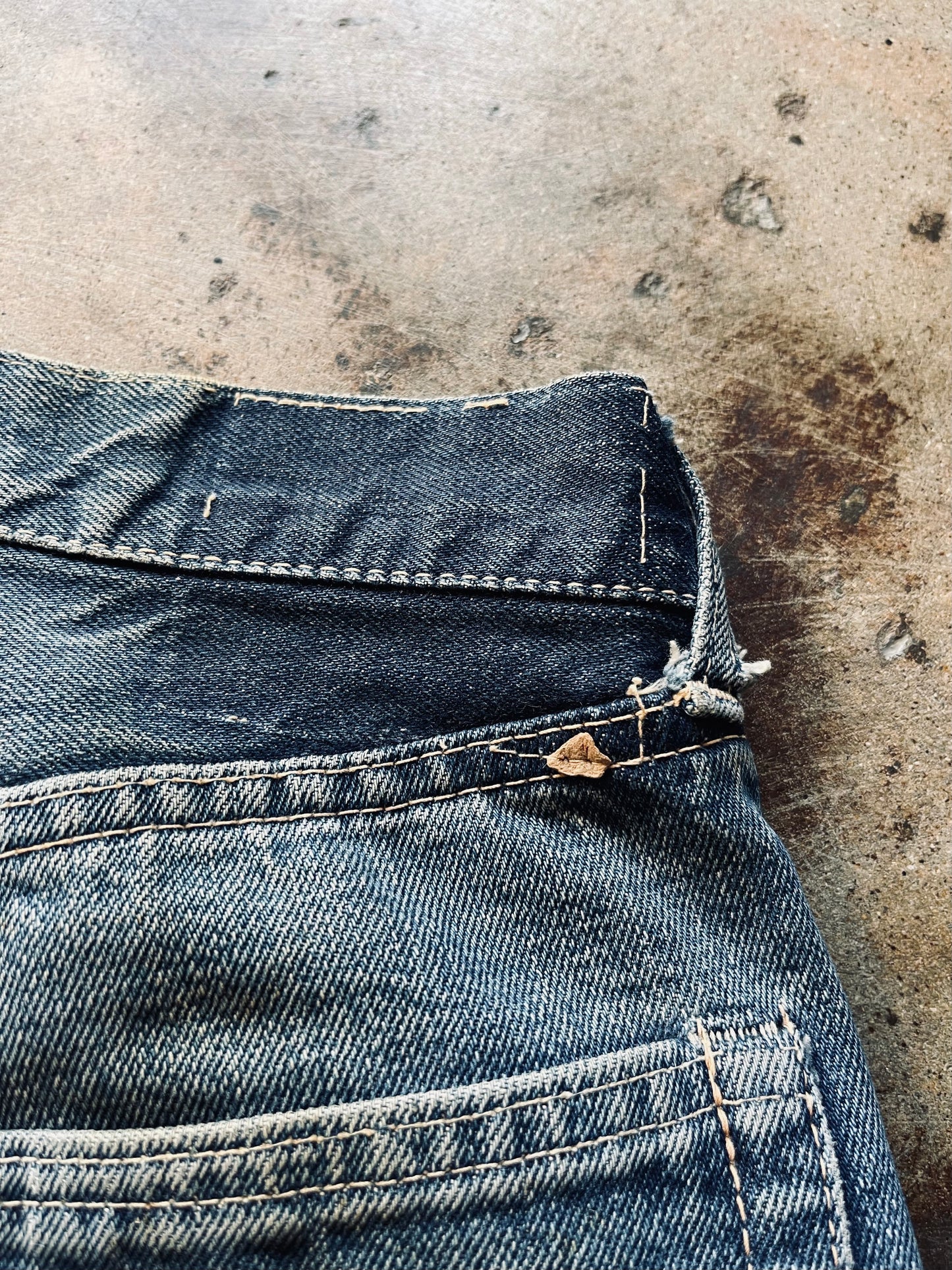 1960’s Levi’s 501 Red Line Big E Cut Off Denim | 26