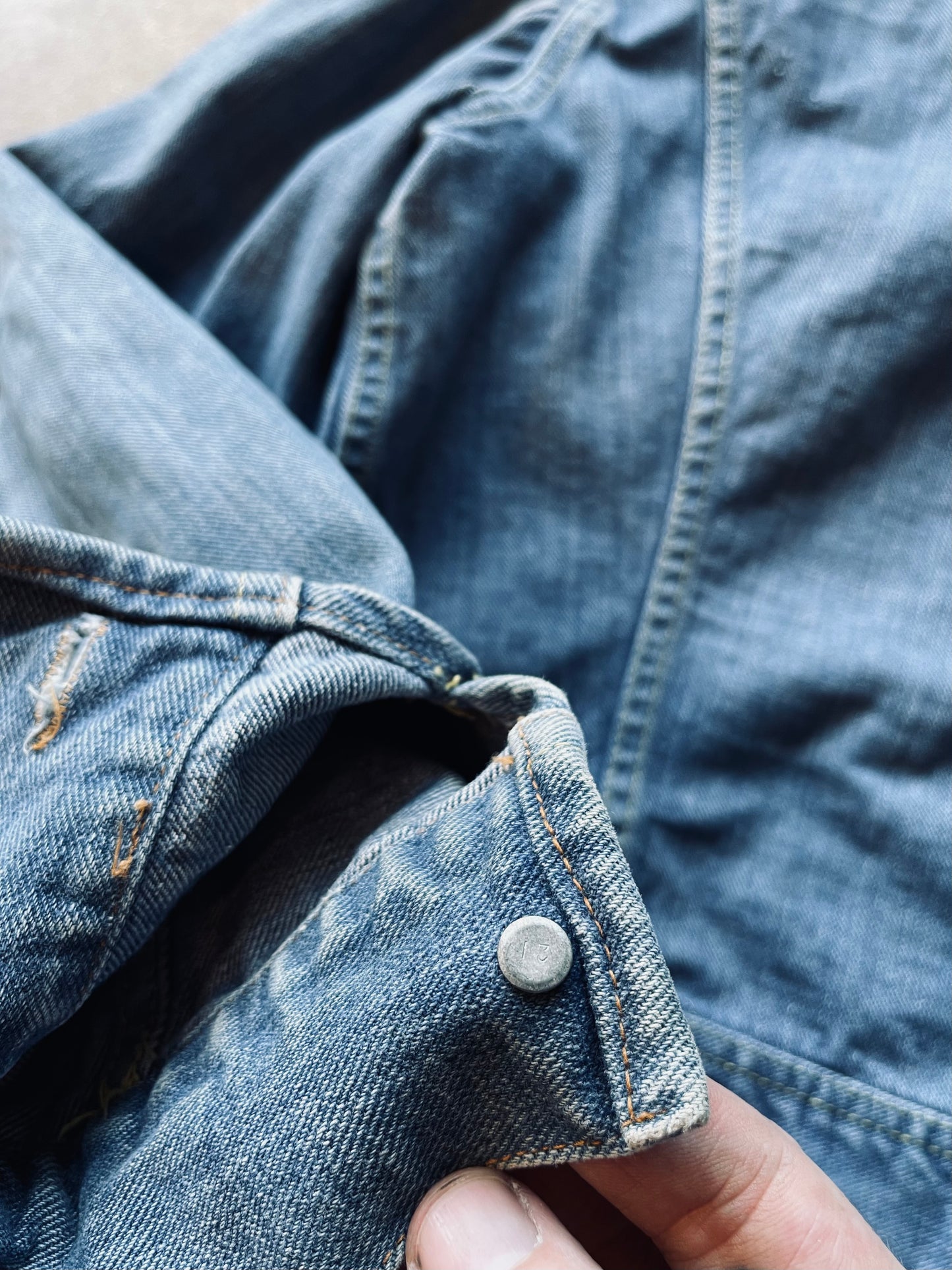 1960’s Lee Sanforized Denim Jacket | Small