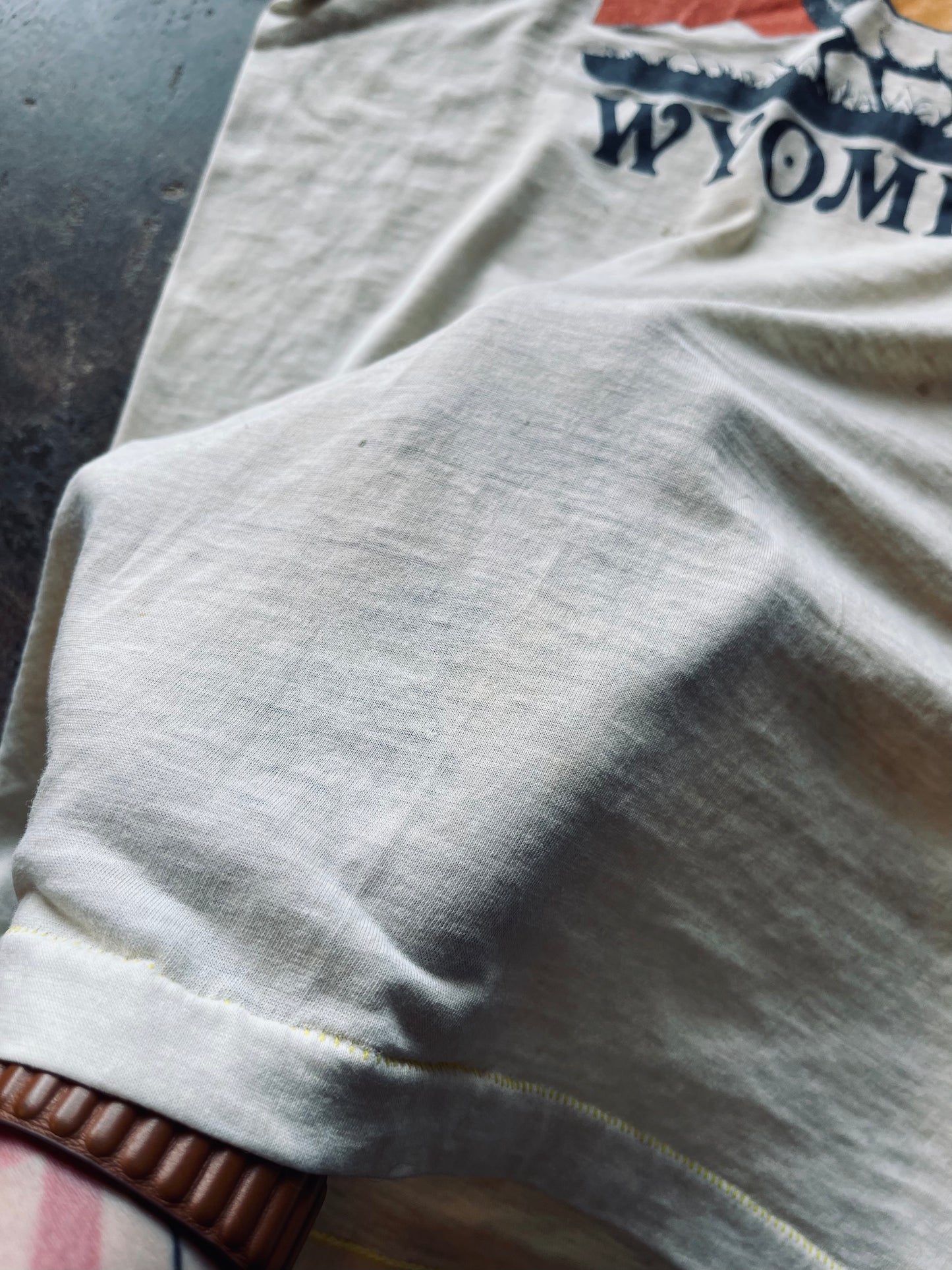 1970s Wyoming Elk Graphic Tee