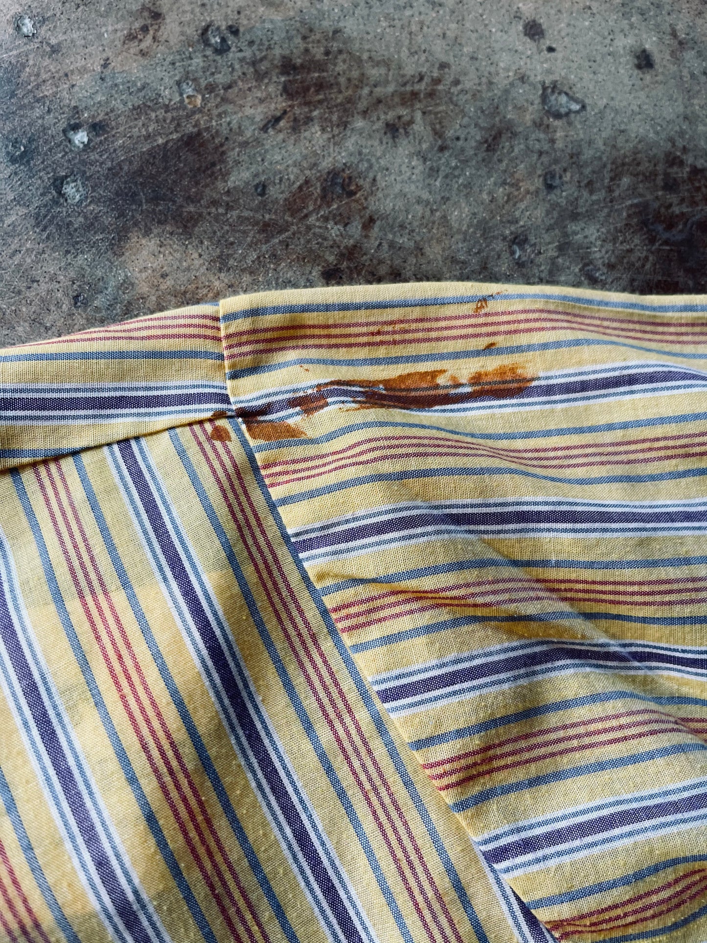 Vintage Plaid Camp Shirt