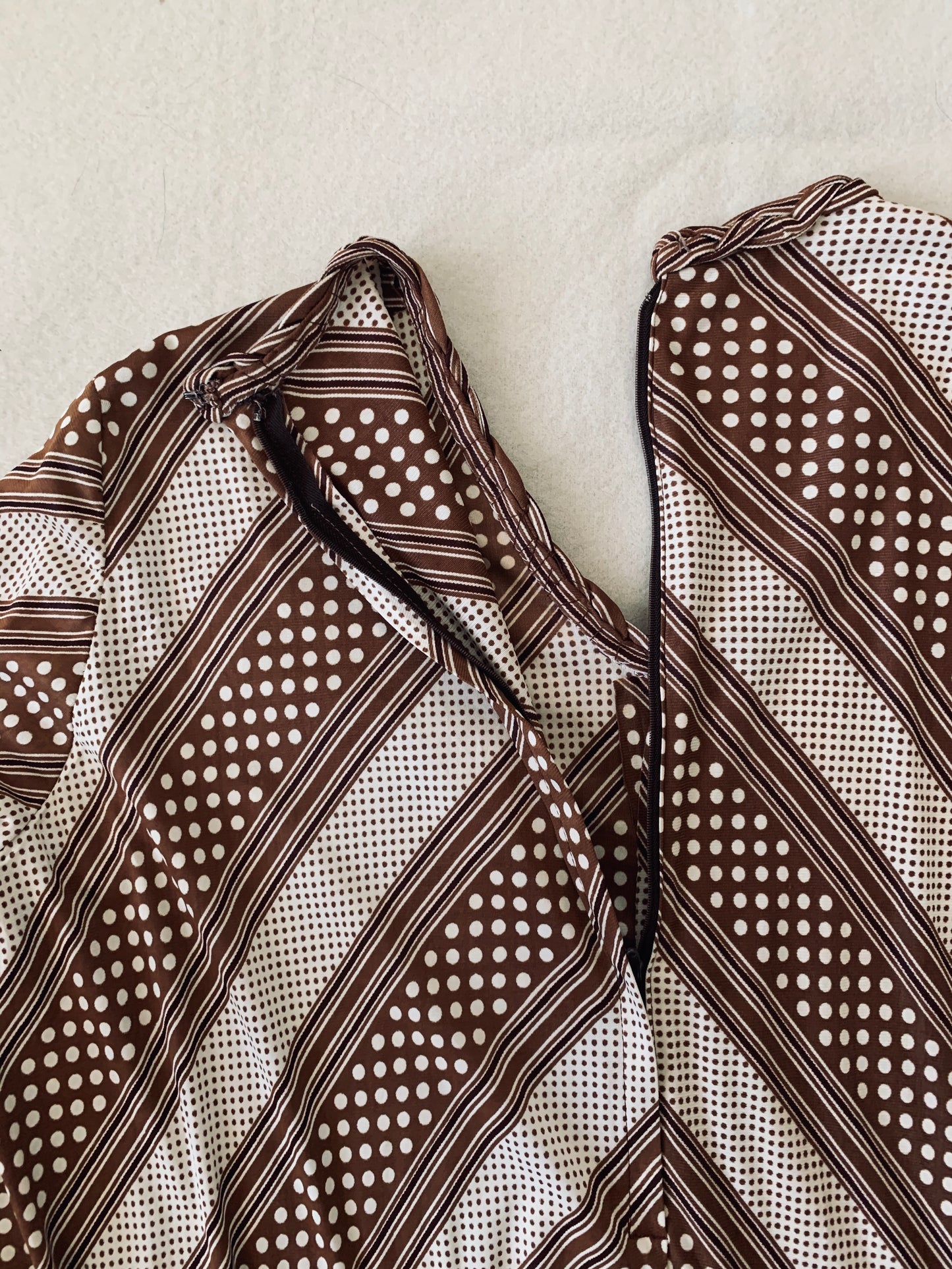 1970’s Handmade A-Line Dress | Large