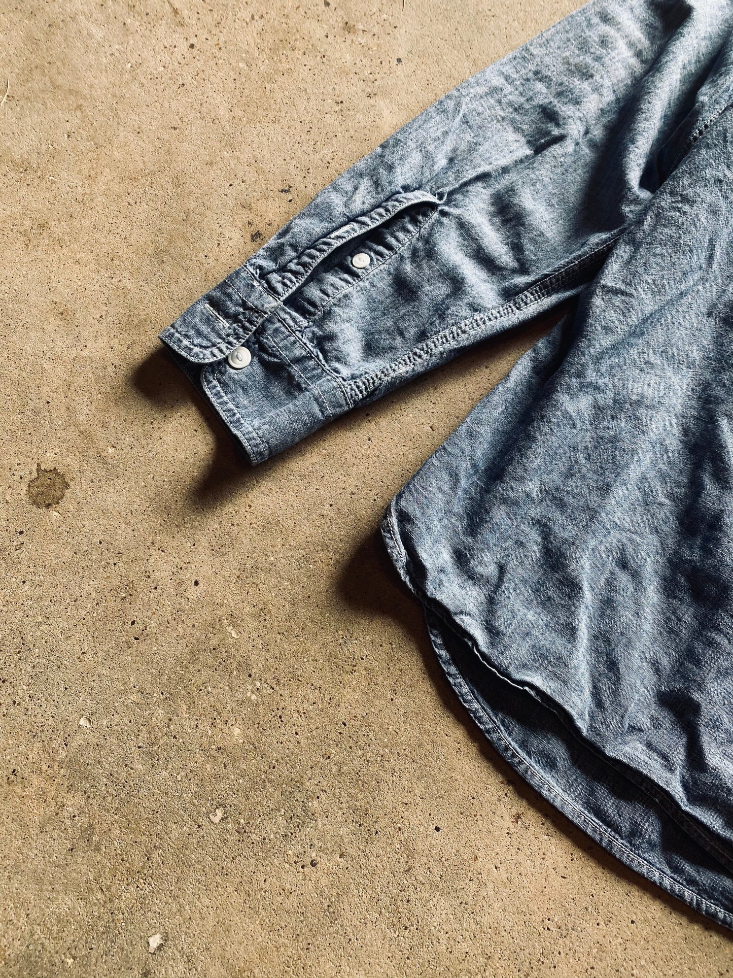 Vintage Double Pocket Work Shirt