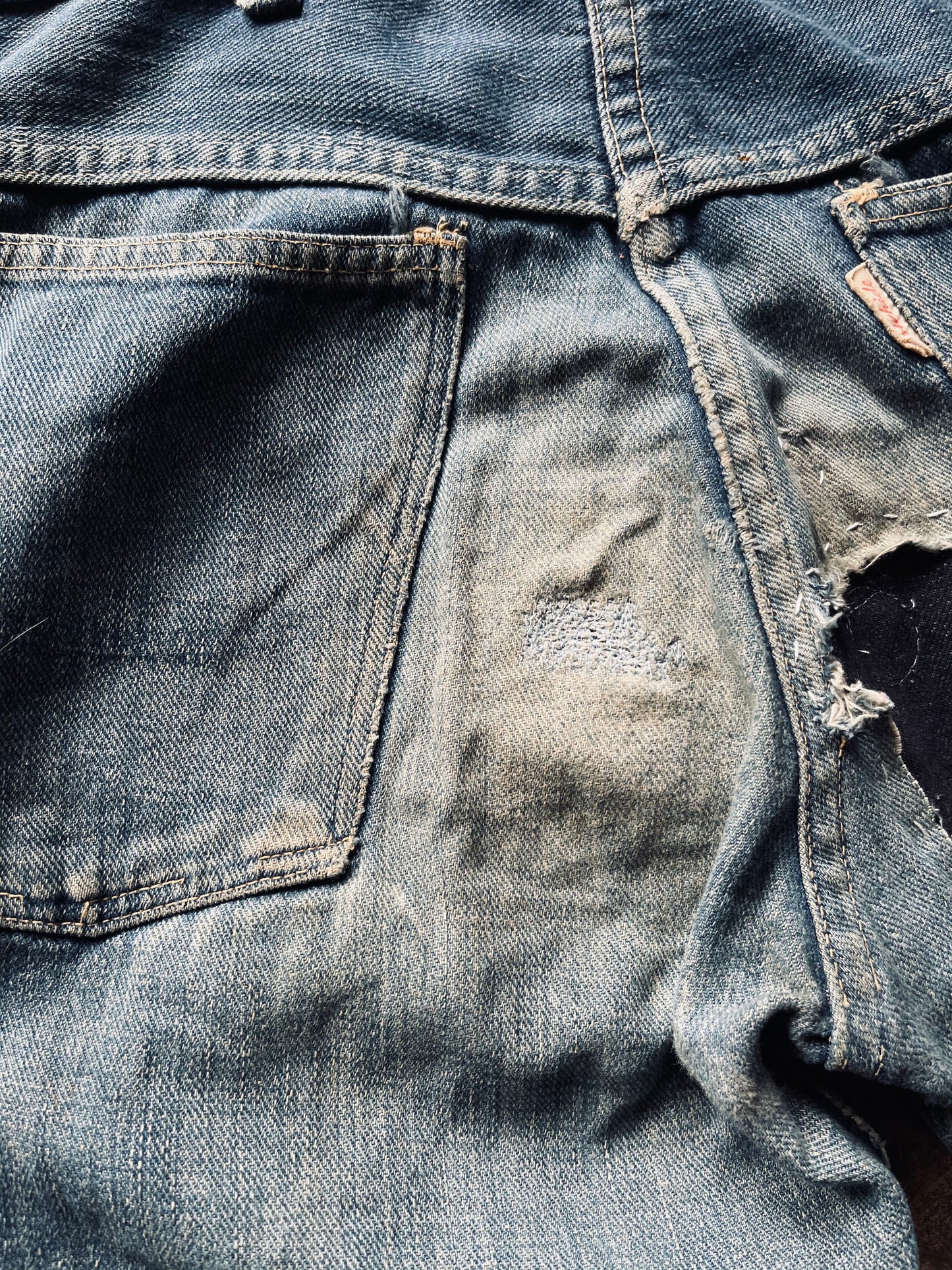 1940s/50s Cowhide Brand Selvedge Denim