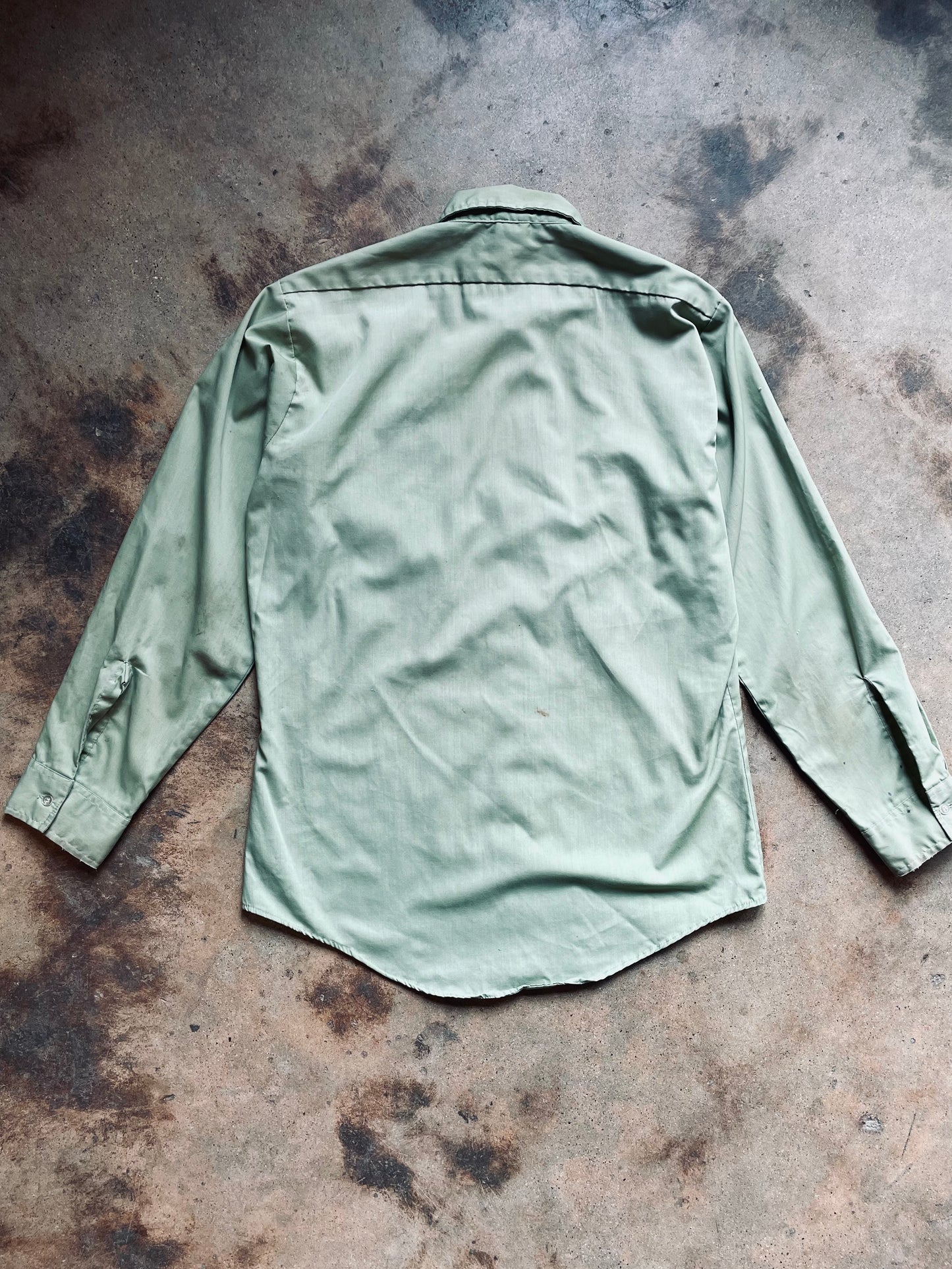 1960’s Lion Brand Texaco Uniform Shirt | Medium