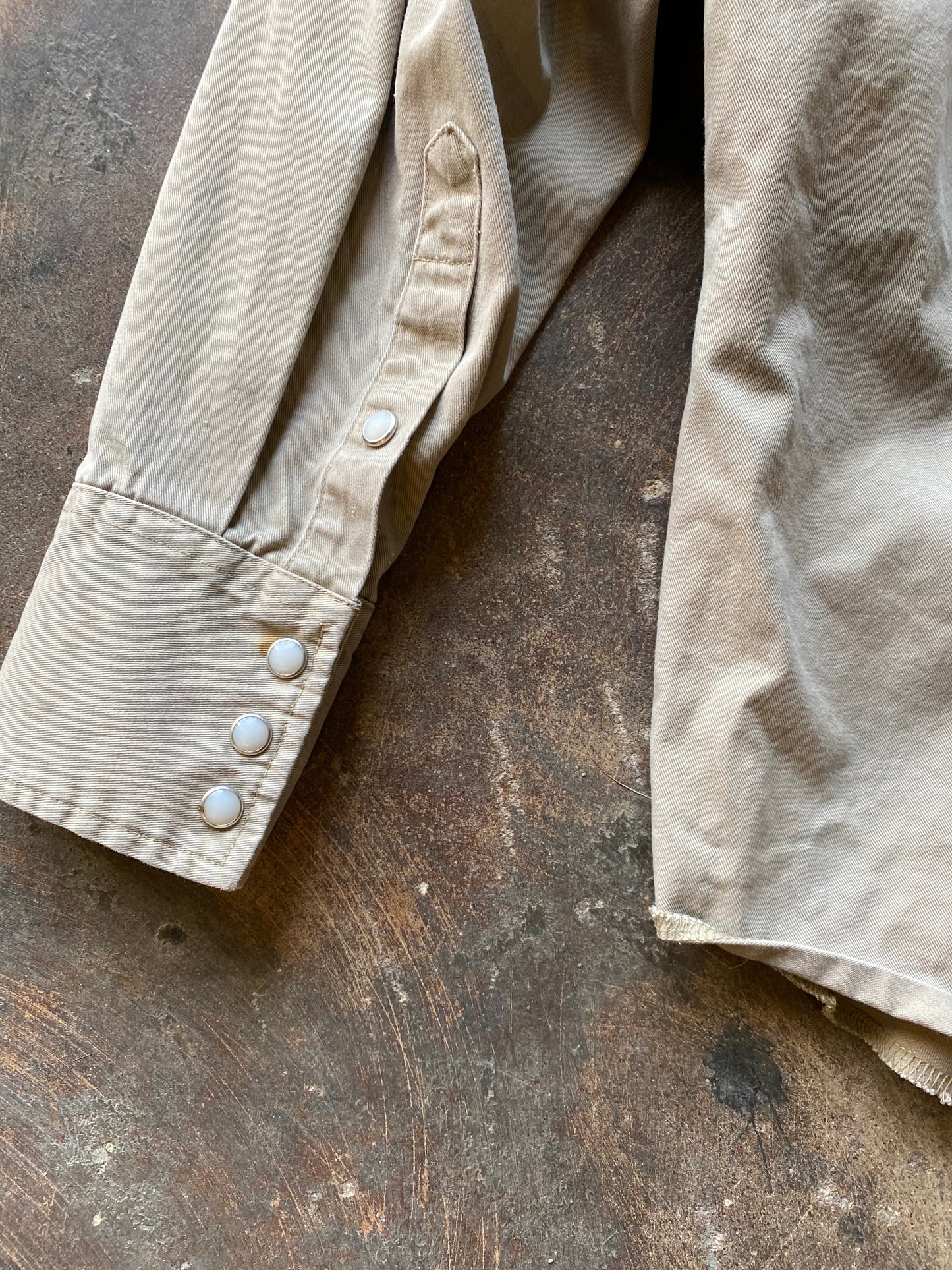 1980s Wrangler Pearl Snap | Medium