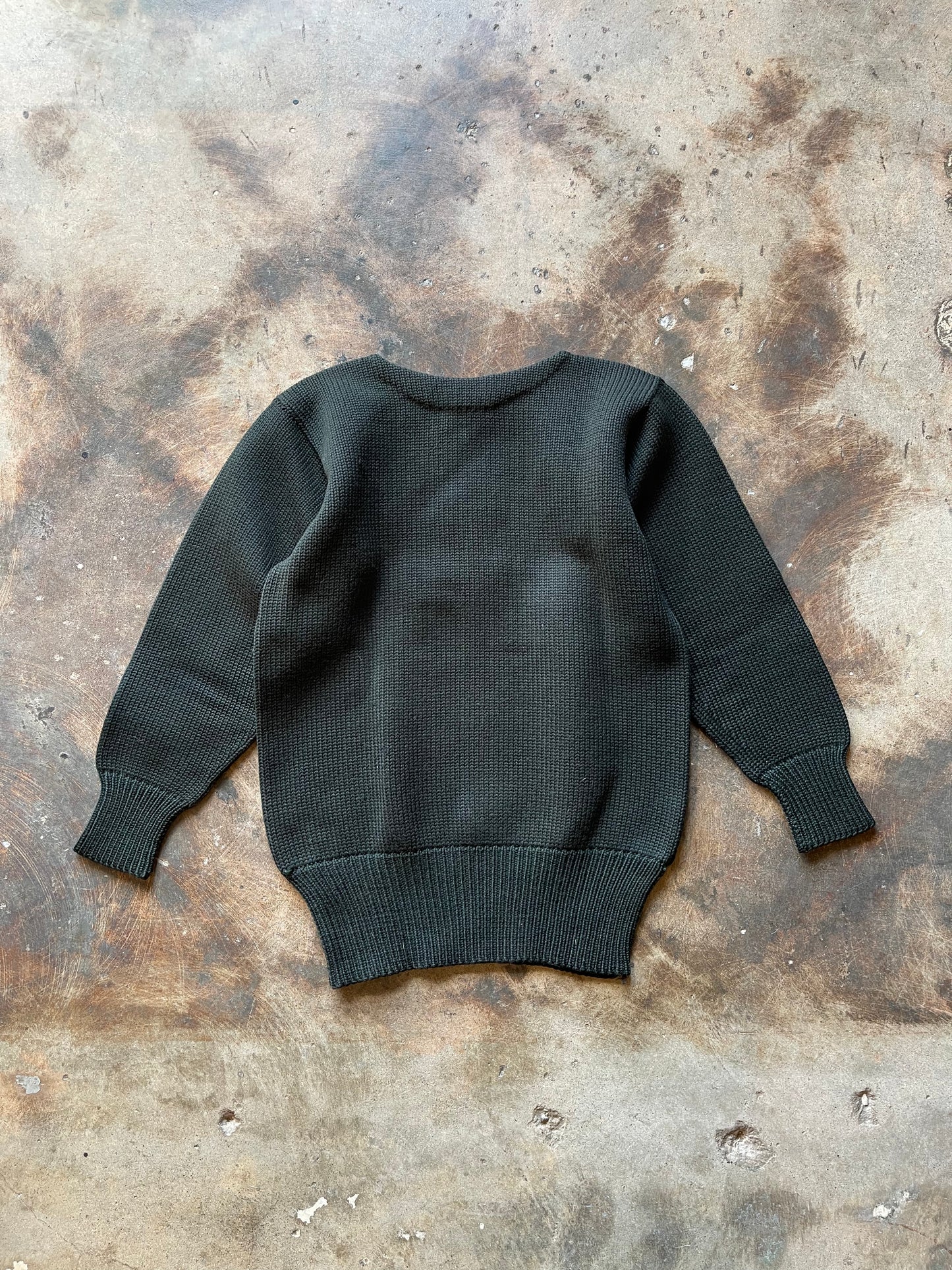 1940’s Dartmouth University Wool Jersey | Small
