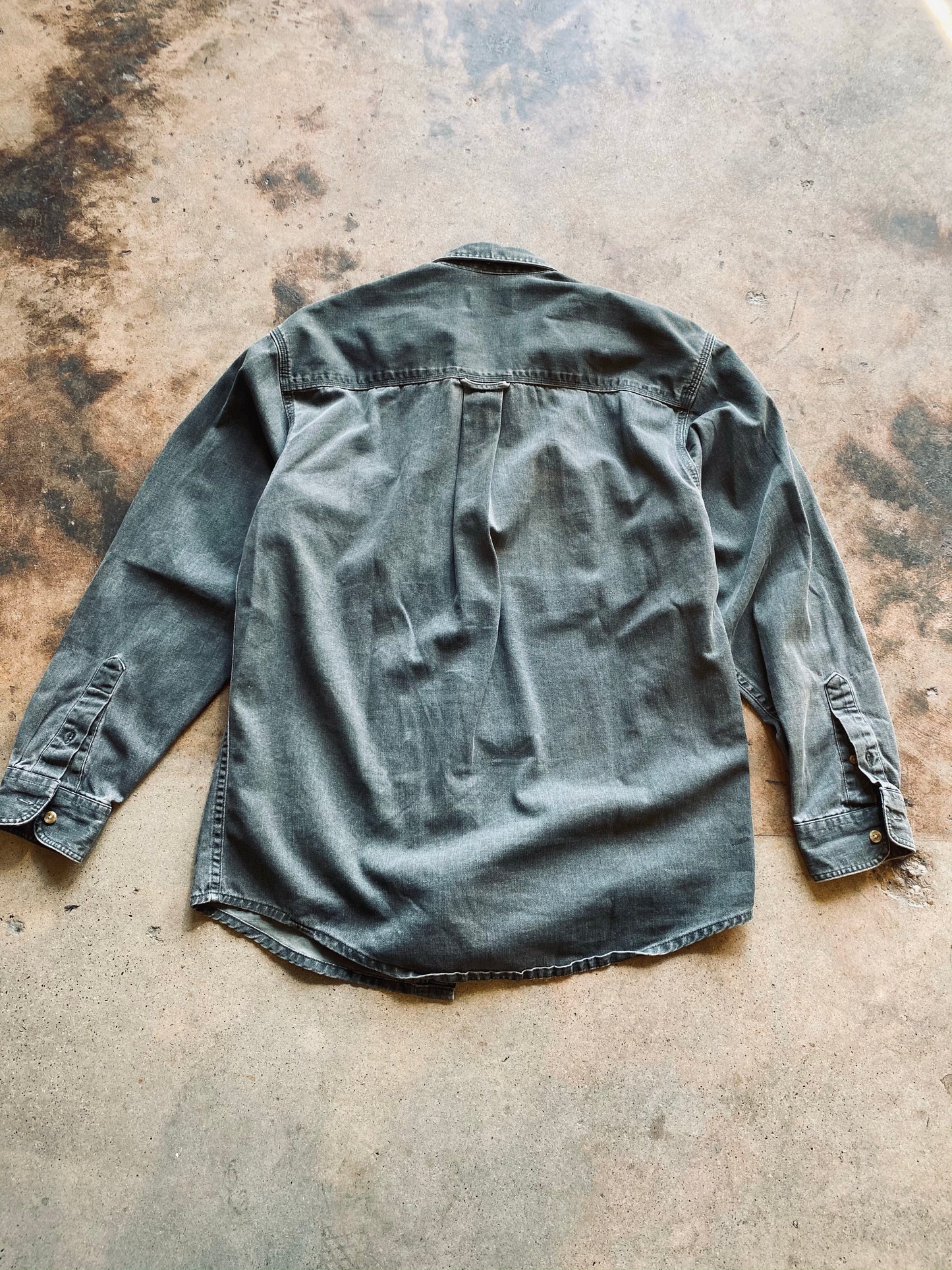 1990s Eddie Bauer Elkhorn Twill Shirt