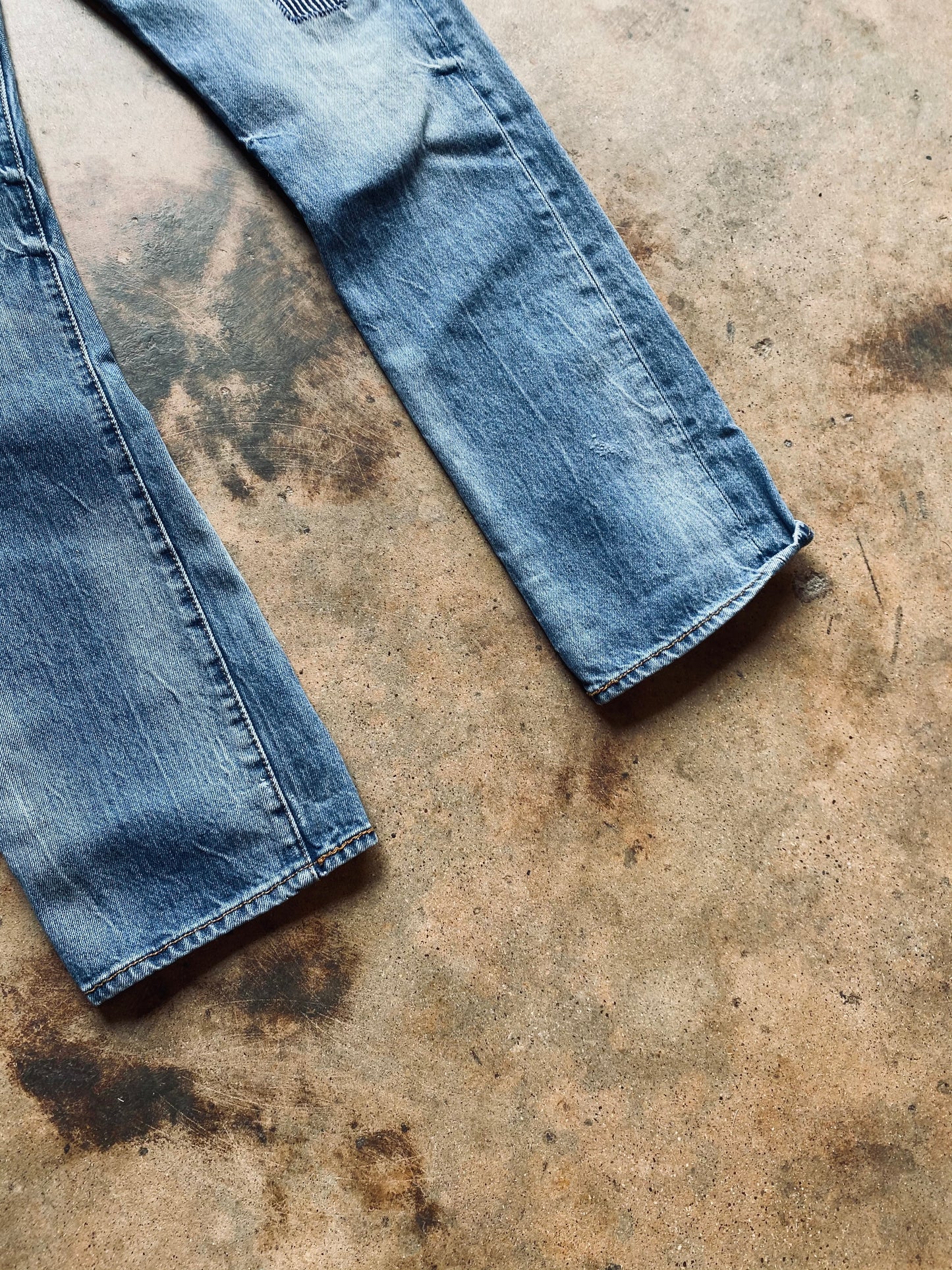 1990s Levi’s 501 Hand Mended Denim