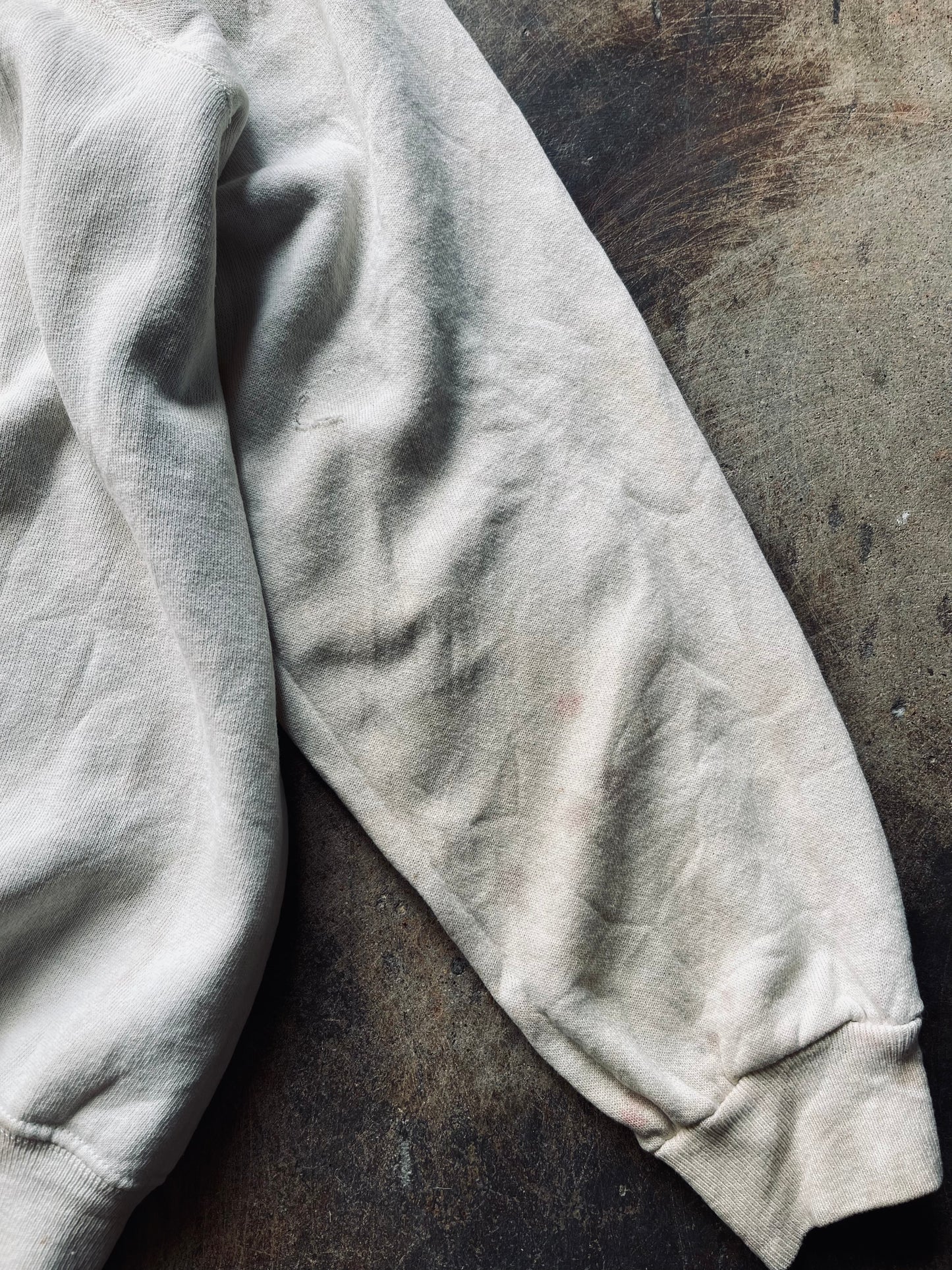 1970s-80s Saugus Hockey Raglan Sleeve Sweatshirt | Medium