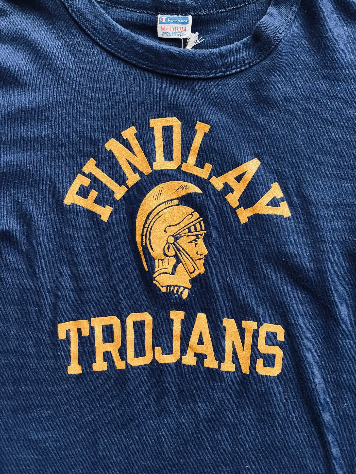 1970’s Champion Findlay Trojans Tee | Medium