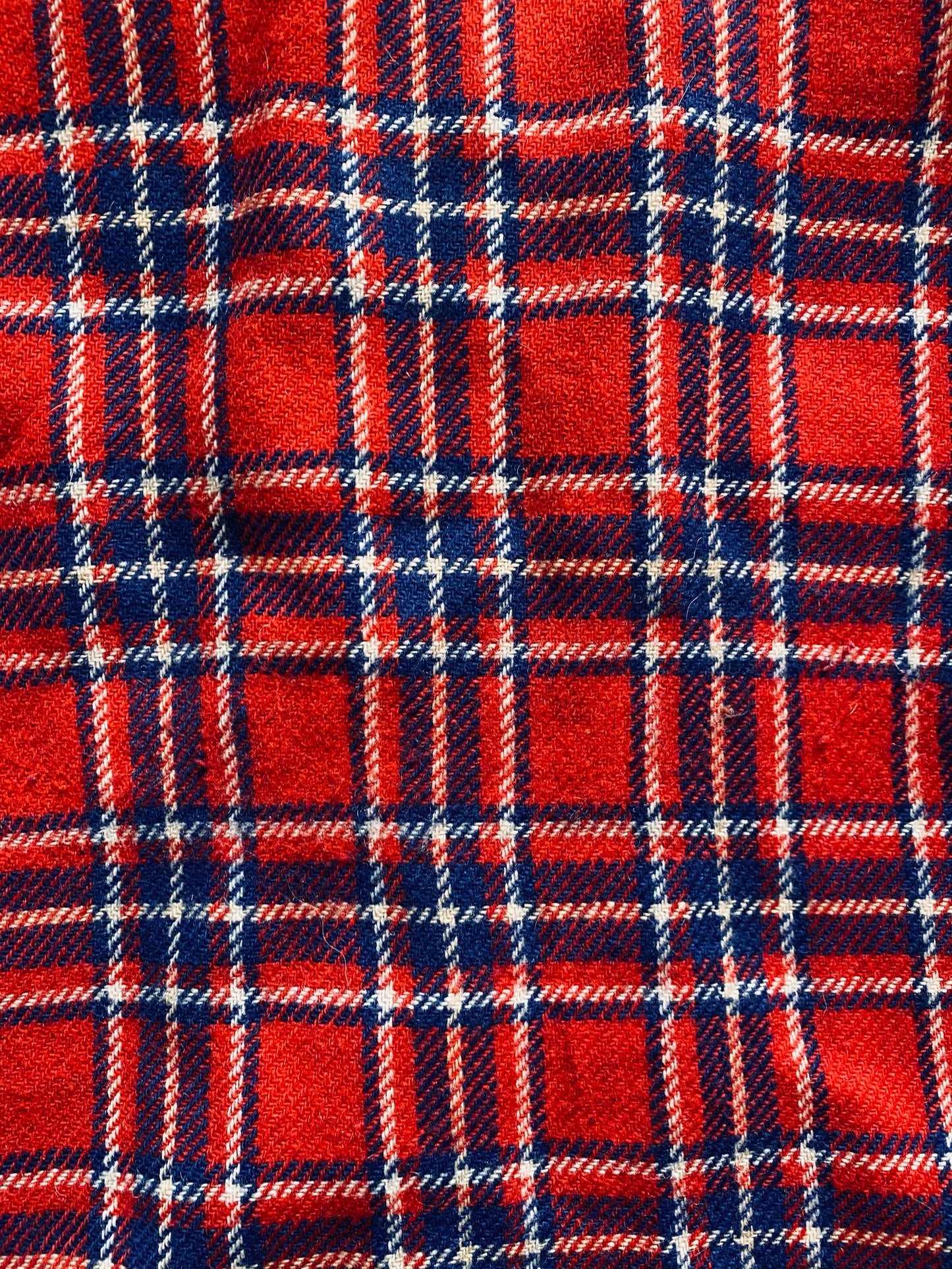1950s Cascade Plaid Wool Shirt