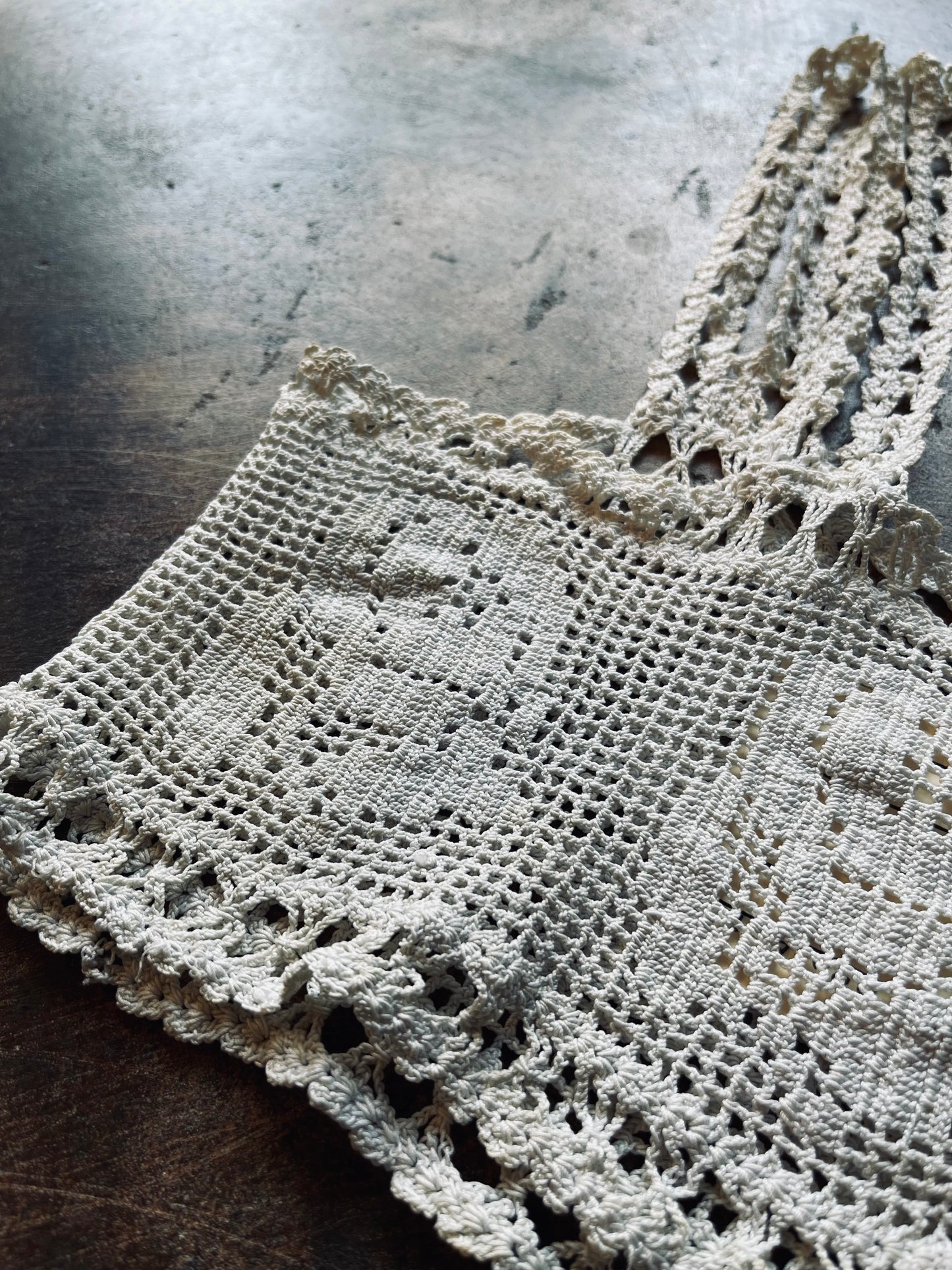 Antique Crochet Lace Cami | Small