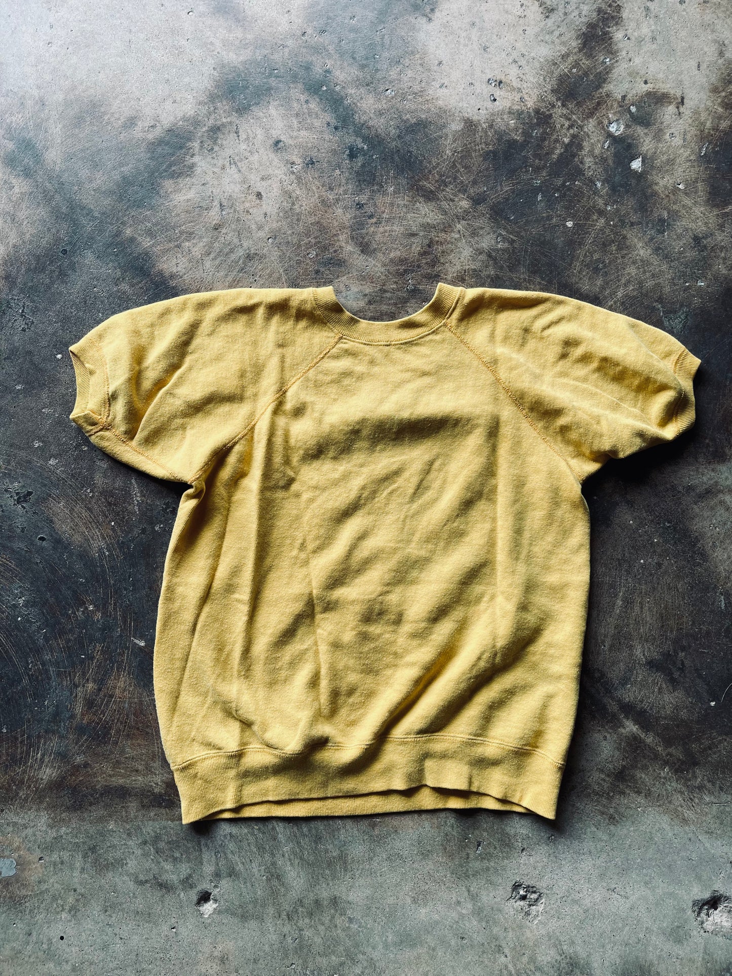 1950’s/60’s Mickey Mouse Raglan Short Sleeve Sweatshirt | Medium