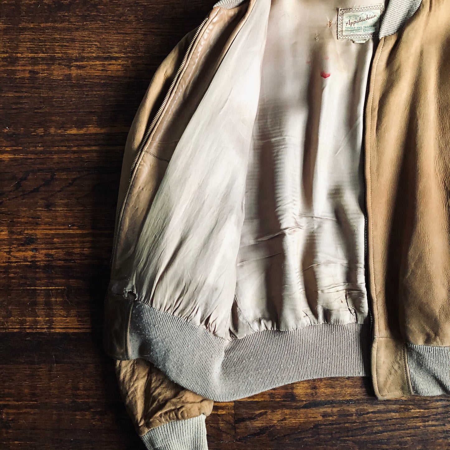 1960’s Appalachian Leather Bomber Jacket