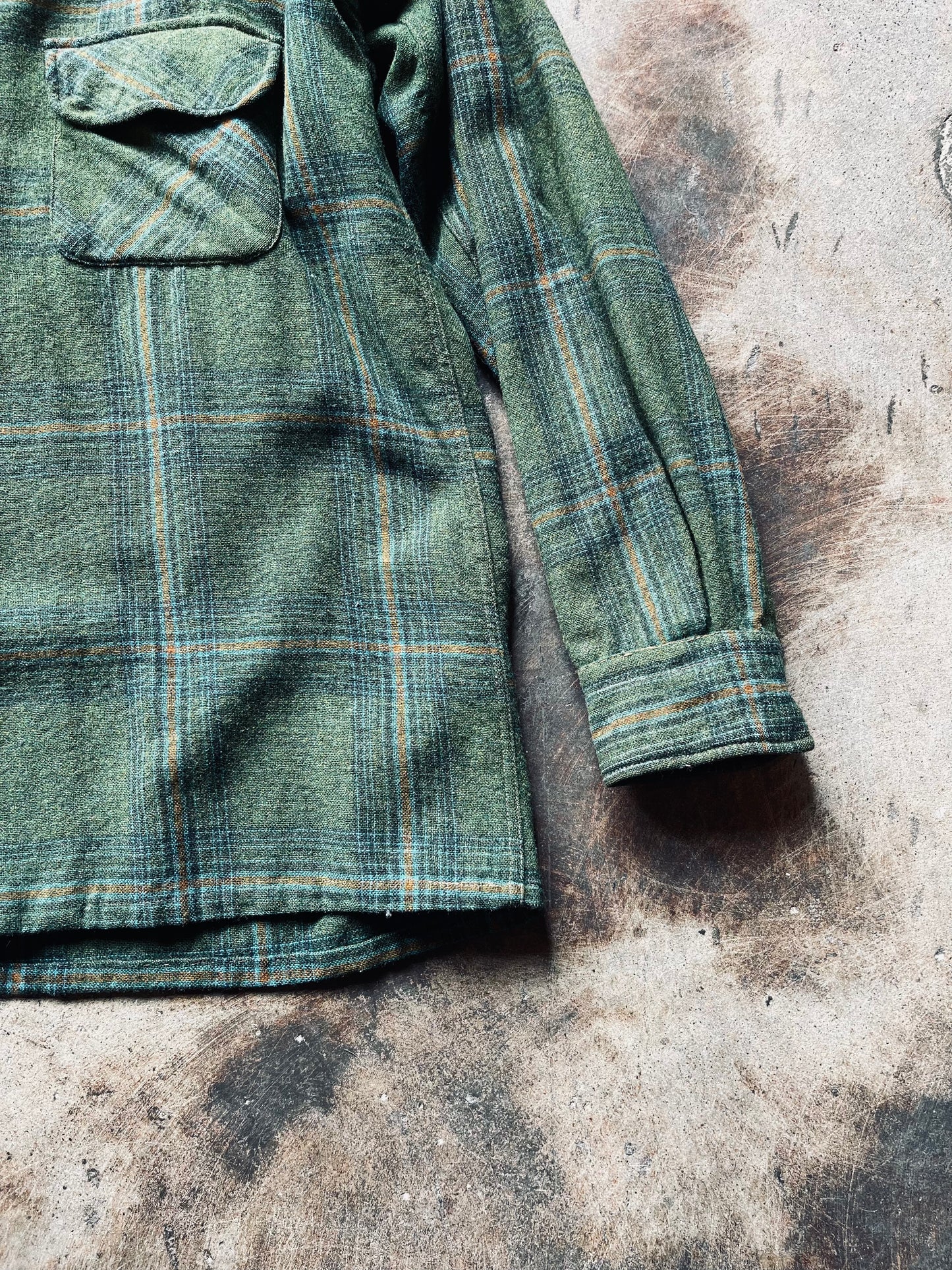 1970’s Towncraft Camp Collar Shirt | Medium