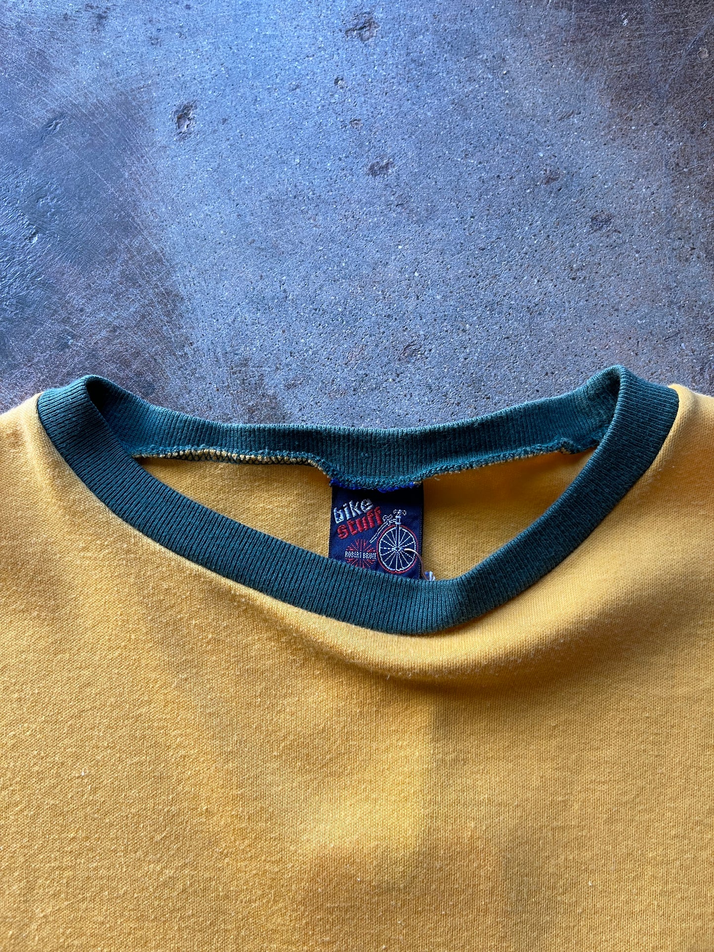 1970’s Bike Stuff Color Blocked Tee | Medium