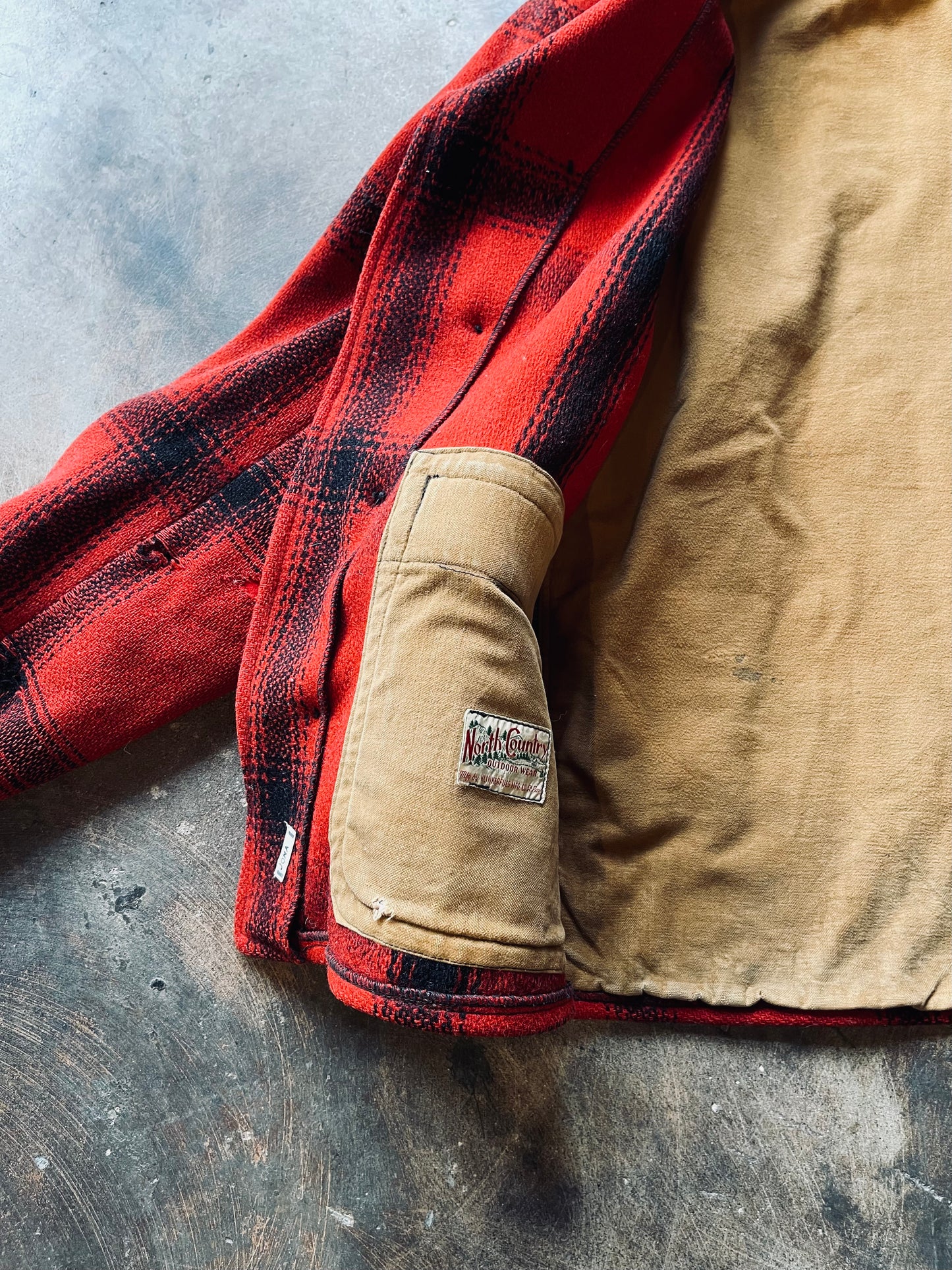 1940’s North Country Outdoor Wear Hunting Jacket | Large