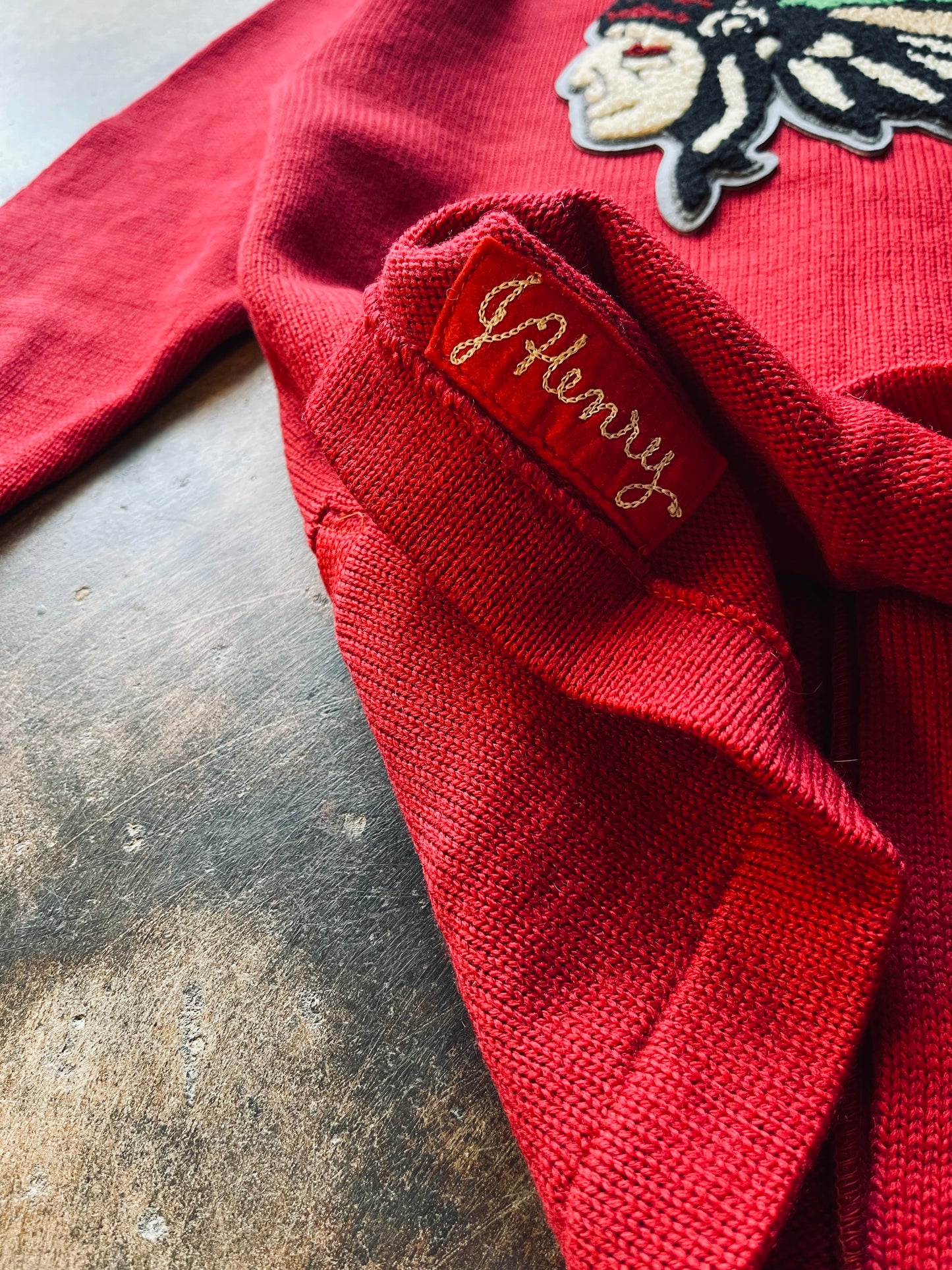 1940’s Ray Maier Sporting Goods Letterman Cardigan | X-Small