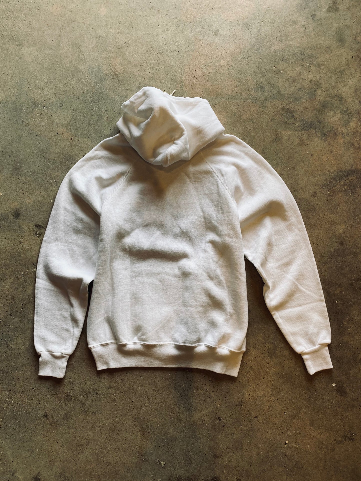 1980s Lee Raglan Sleeve Hoodie | Large