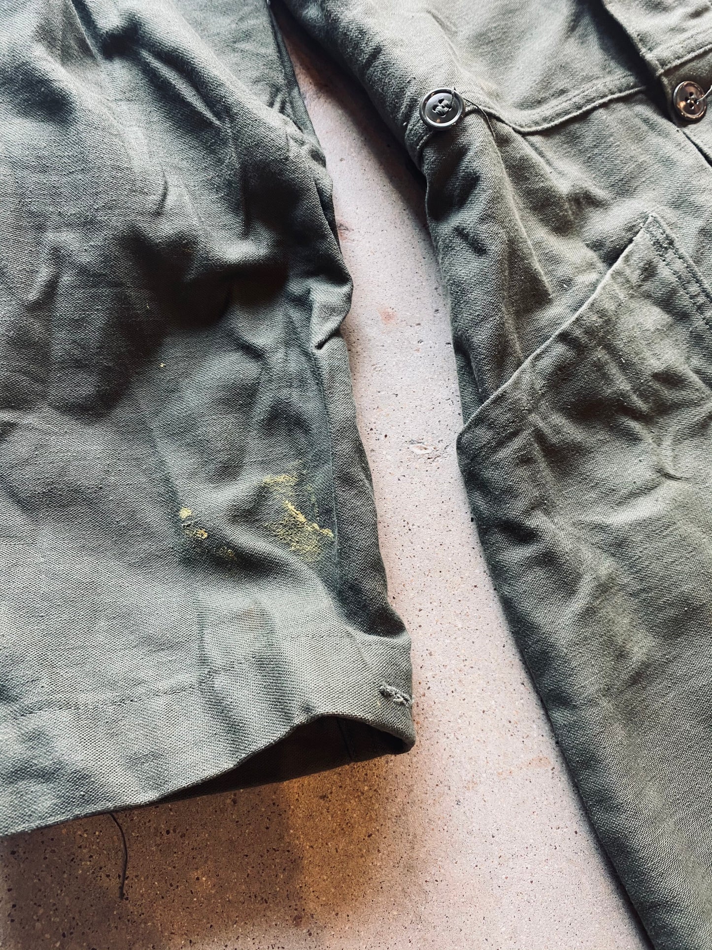 1974 OG-107 US Army Sateen Coveralls