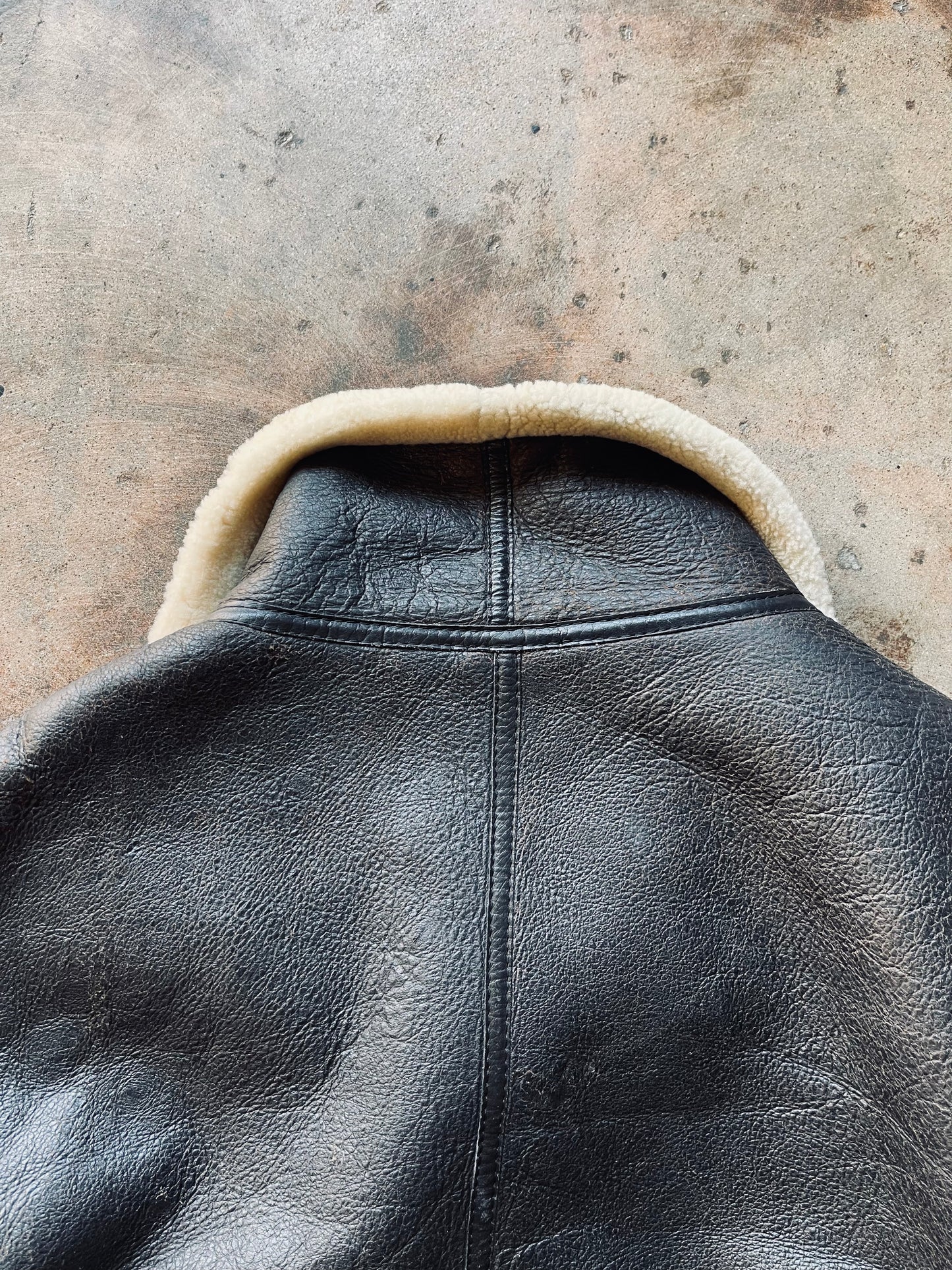 Vintage B-3 Bomber Jacket | Large