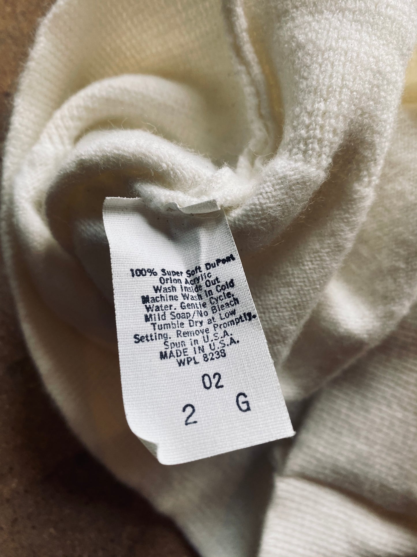 1970s Lord Jeff V-Neck Sweater