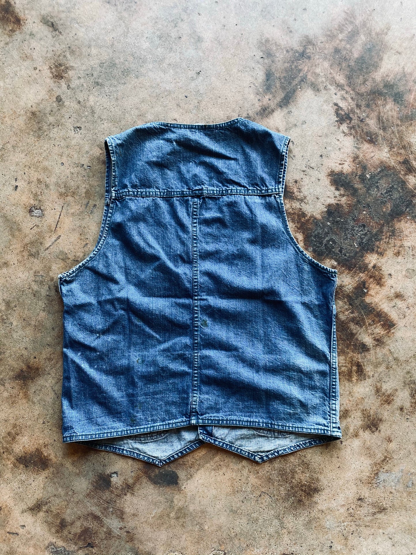 1970s Levi’s Panatela Tops Denim Vest | Large