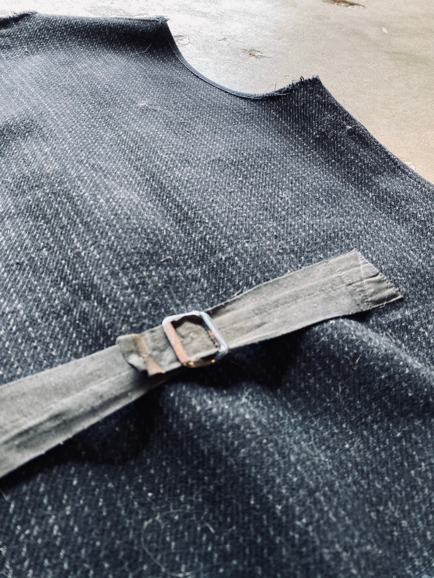 1980s Woolrich Chalk Stripe Vest